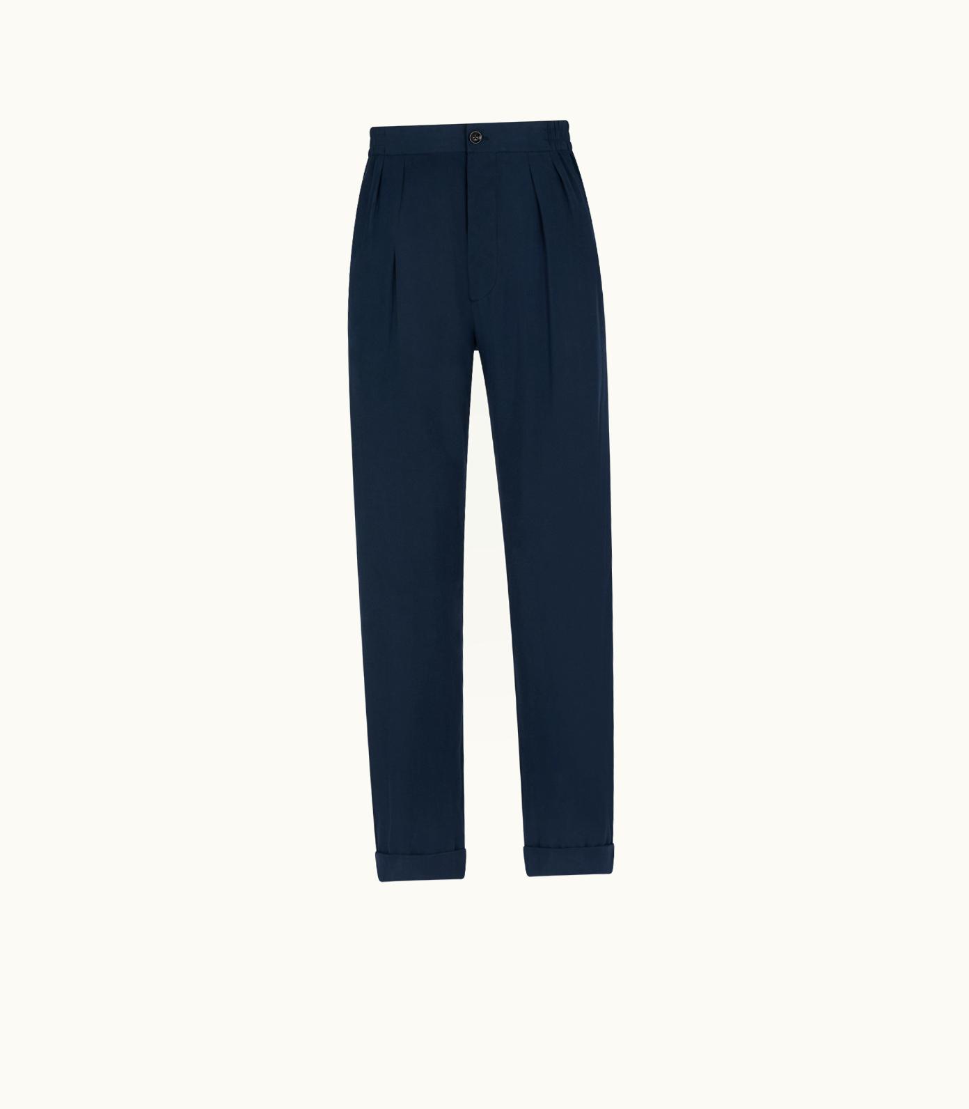 Tom Ford Tom Ford Lightweight Lyocell Pleat Lounge Pant