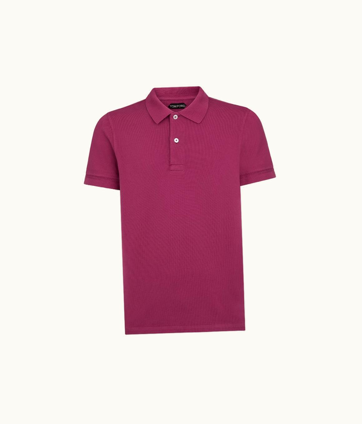 Tom Ford Tom Ford Signature Logo Cotton Polo Shirt