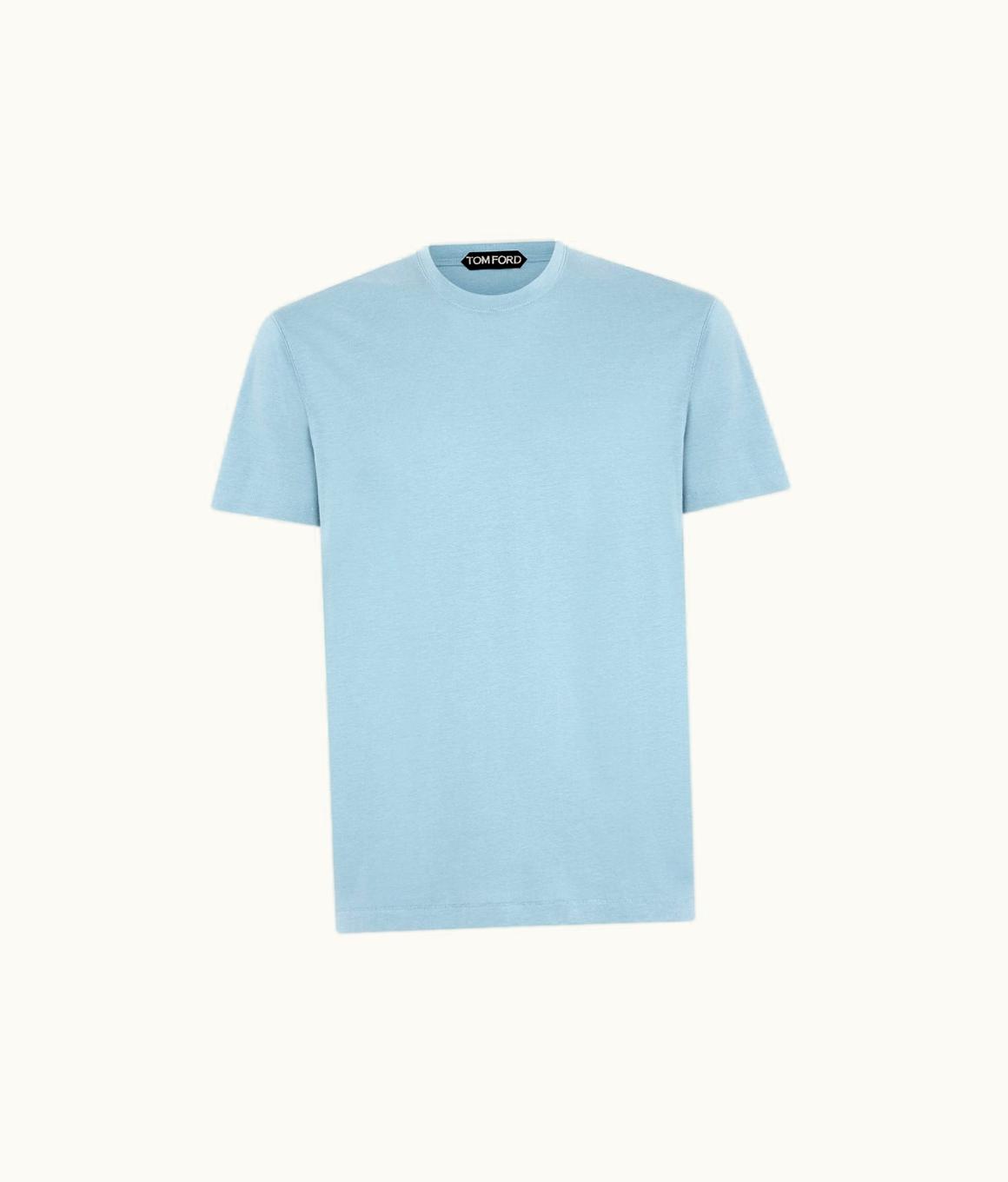 Tom Ford Tom Ford Lyocell Cotton Crew T-SHIRT 5689645976
