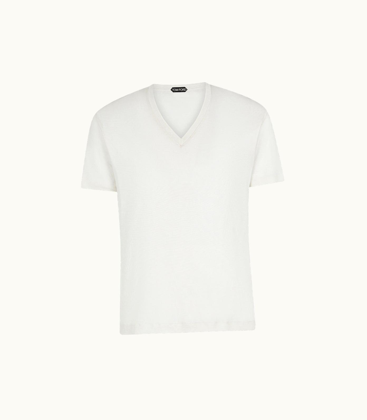 Tom Ford Tom Ford Silk Sheer V Neck
