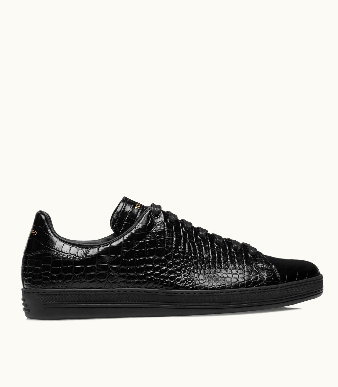 Tom Ford Tom Ford Printed Alligator Warwick Sneaker