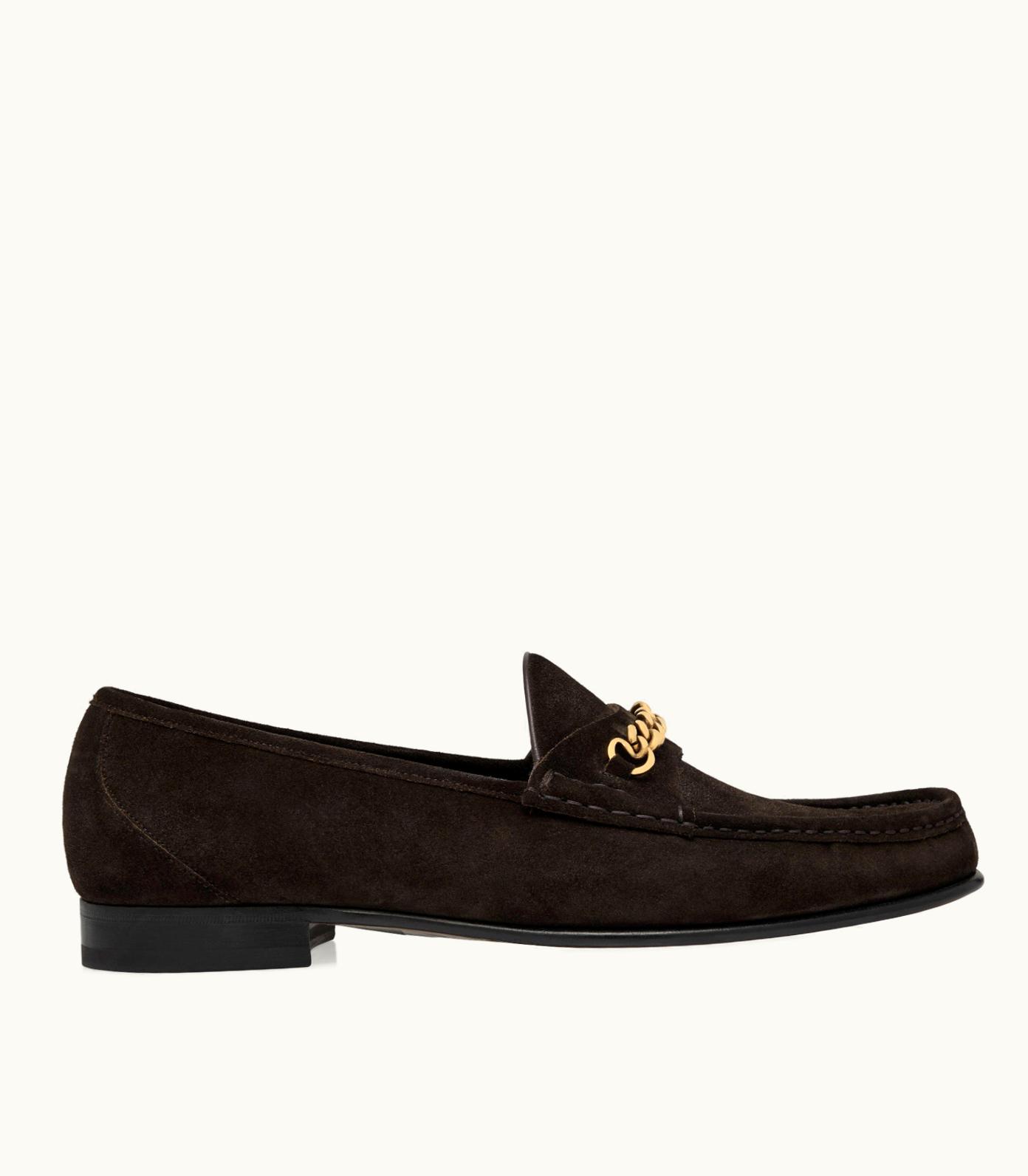 Tom Ford Tom Ford Suede York Chain Loafer