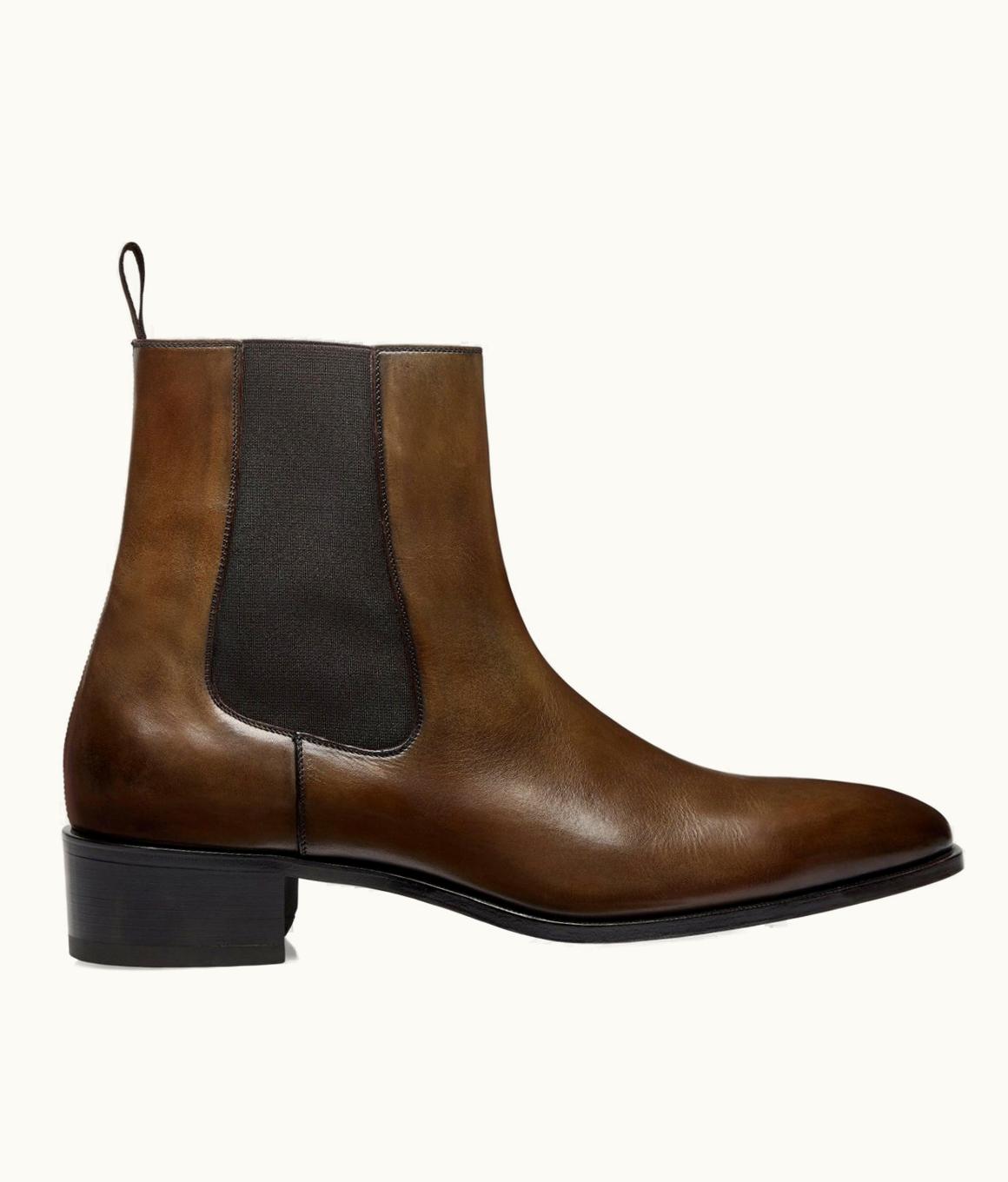 Tom Ford Tom Ford Alec Chelsea Boot Signature Blake Construction Black