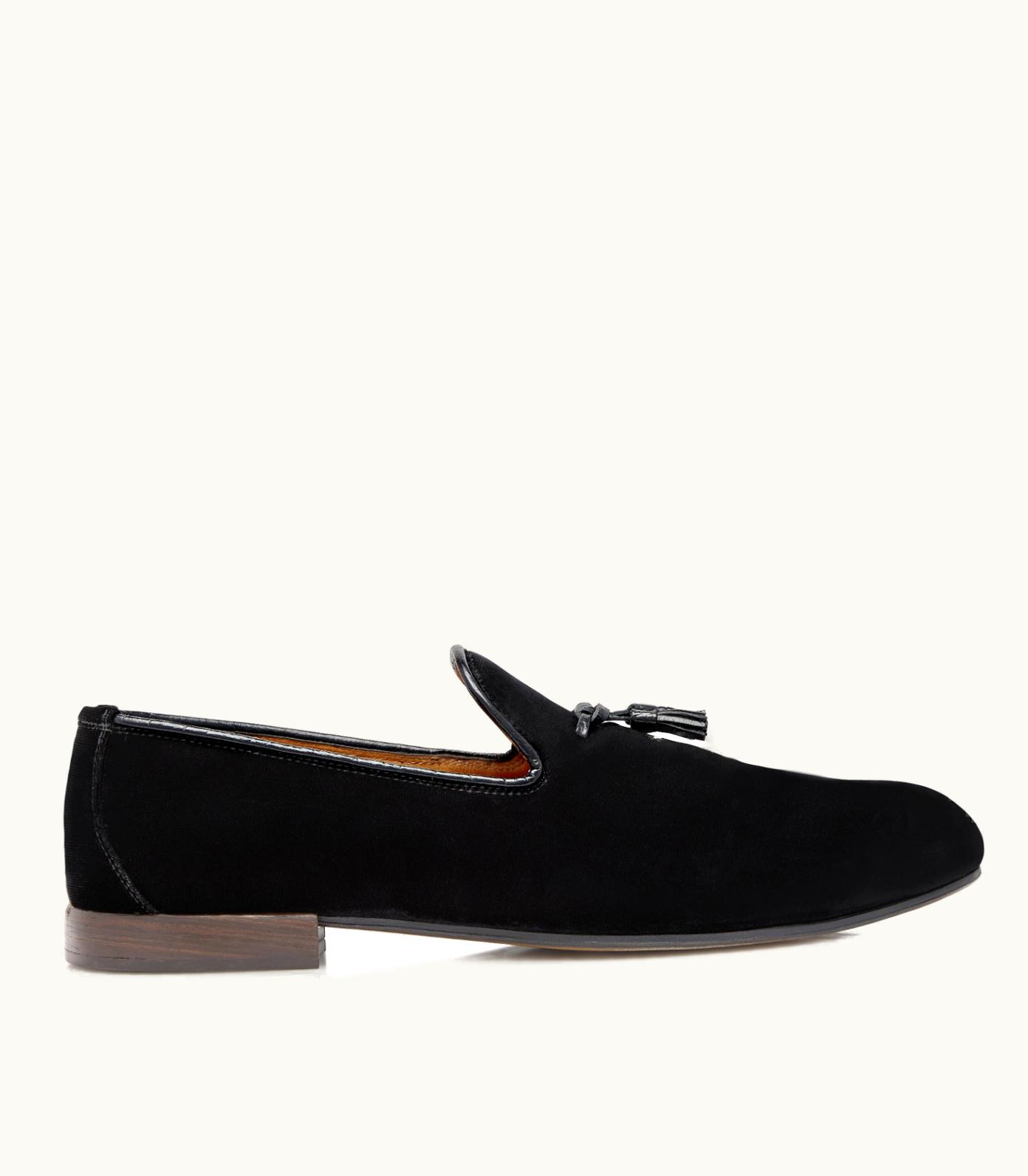 Tom Ford Tom Ford Velvet Nicolas Slipper