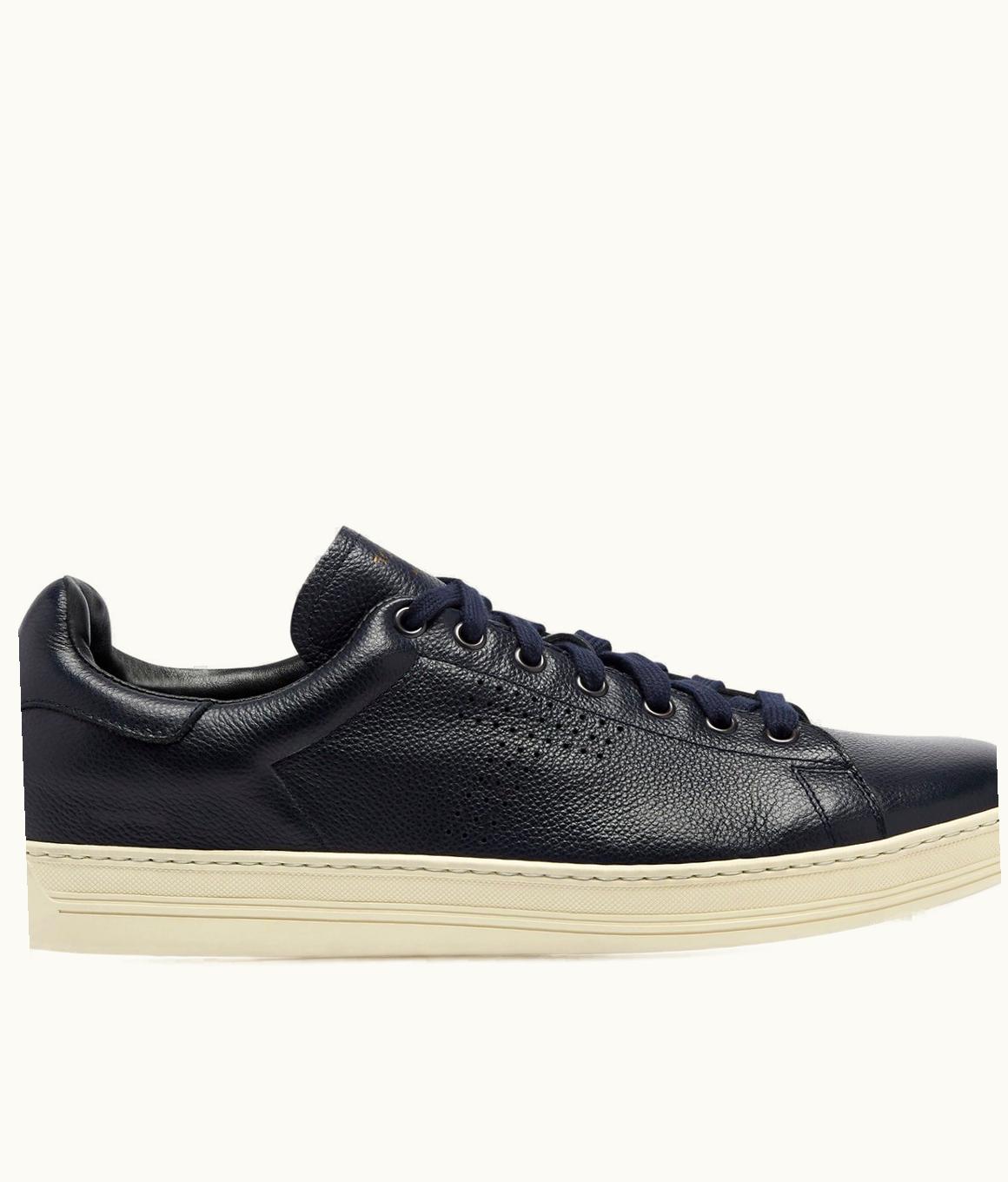 Tom Ford Tom Ford Warwick Grained Leather Sneaker 1335203663