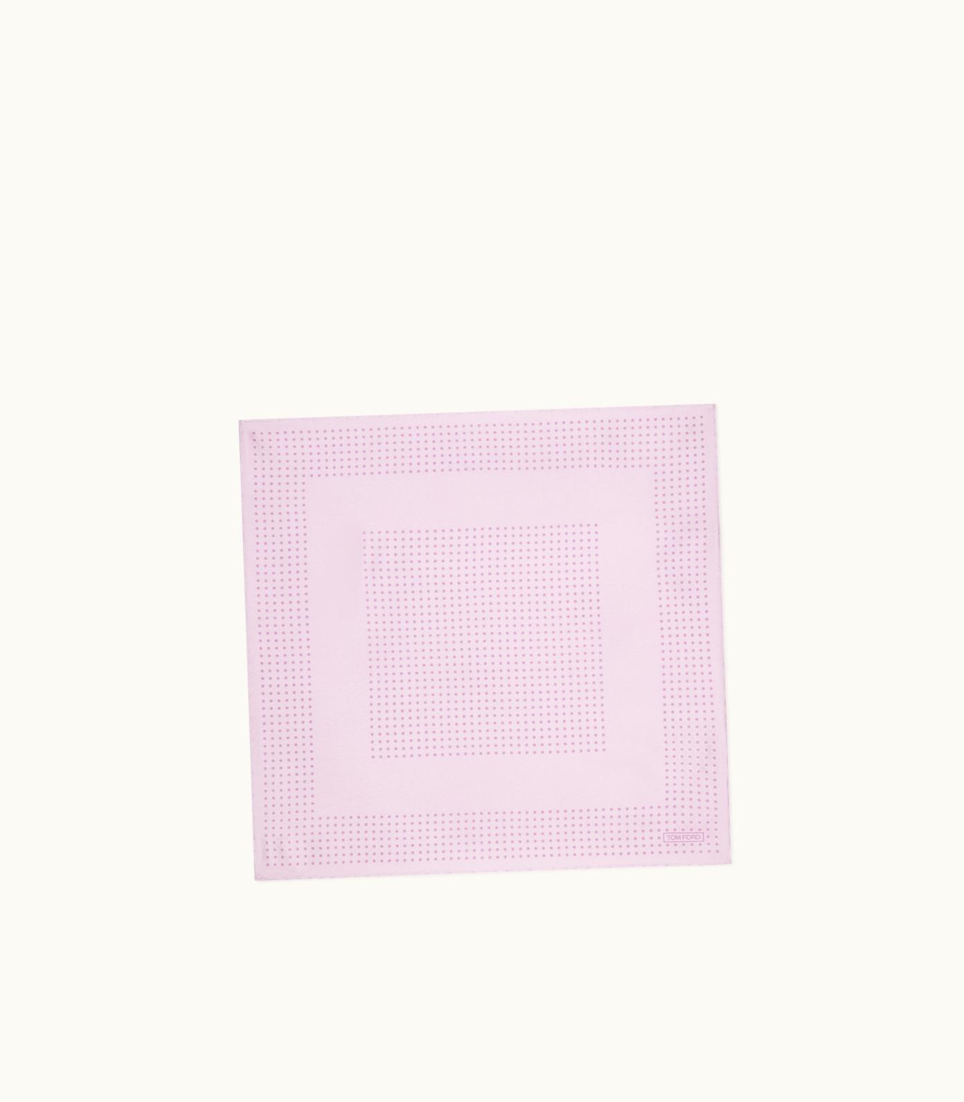 Tom Ford Tom Ford Framed Polka Dot Pocket Square