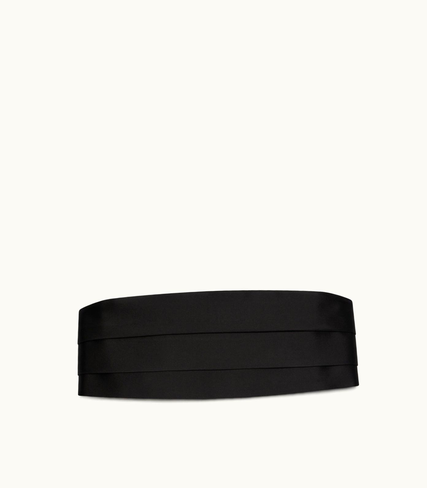 Tom Ford Tom Ford Silk Deluxe Cummerbund Black