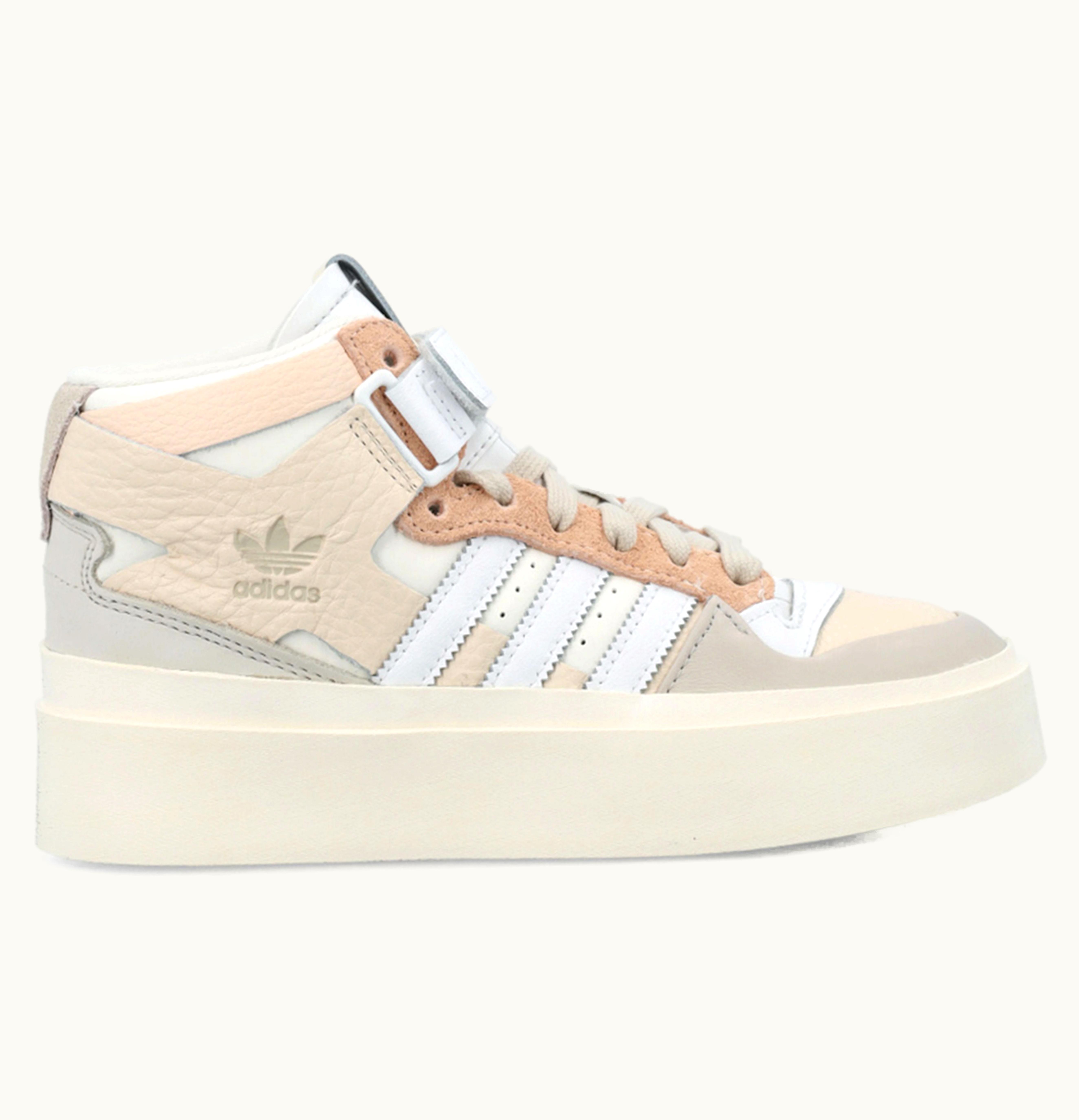 Adidas adidas Forum Bonega Mid Ecru Tint Cloud White Bliss Orange W