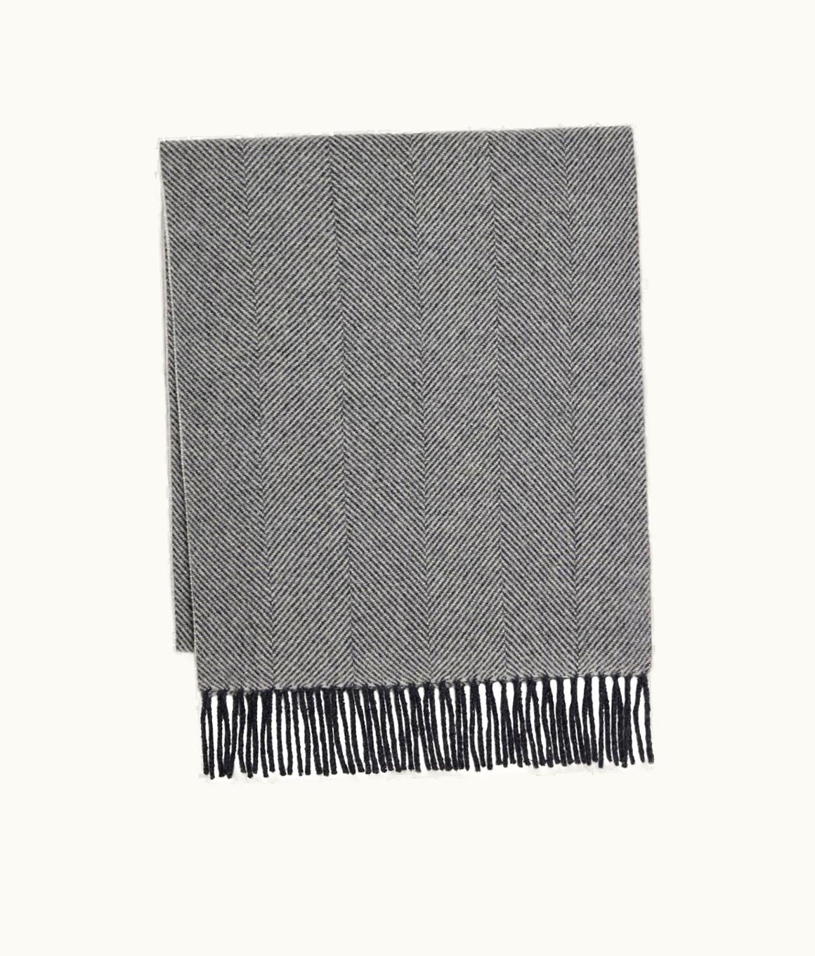 Tom Ford Tom Ford Herringbone Cashmere Scarf