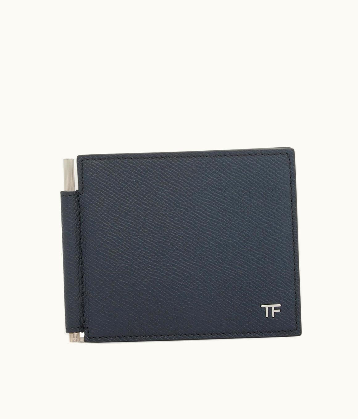 Tom Ford Tom Ford Small Grain Leather Money Clip Wallet 5520764803