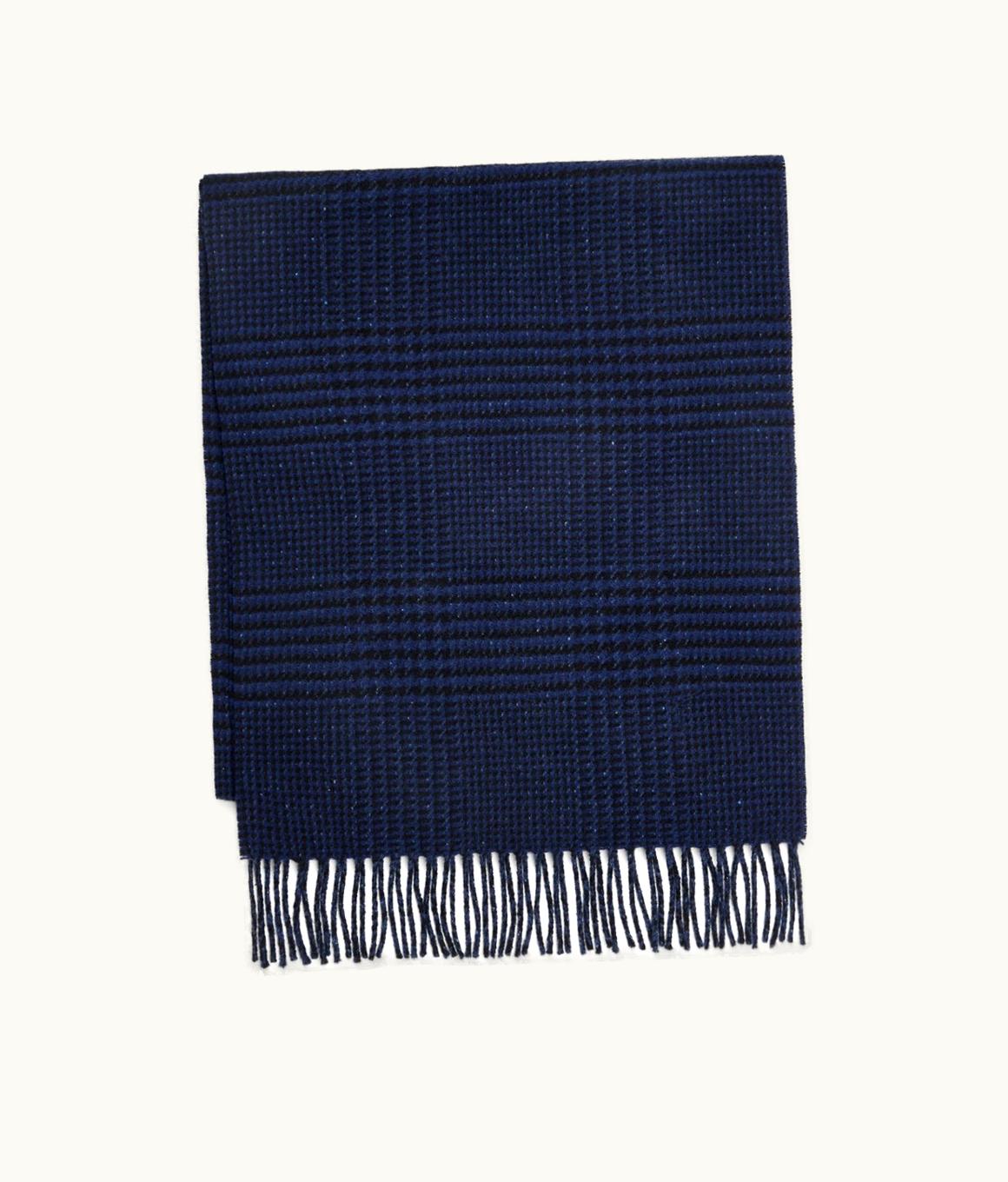 Tom Ford Tom Ford Prince Of Wales Cashmere Scarf