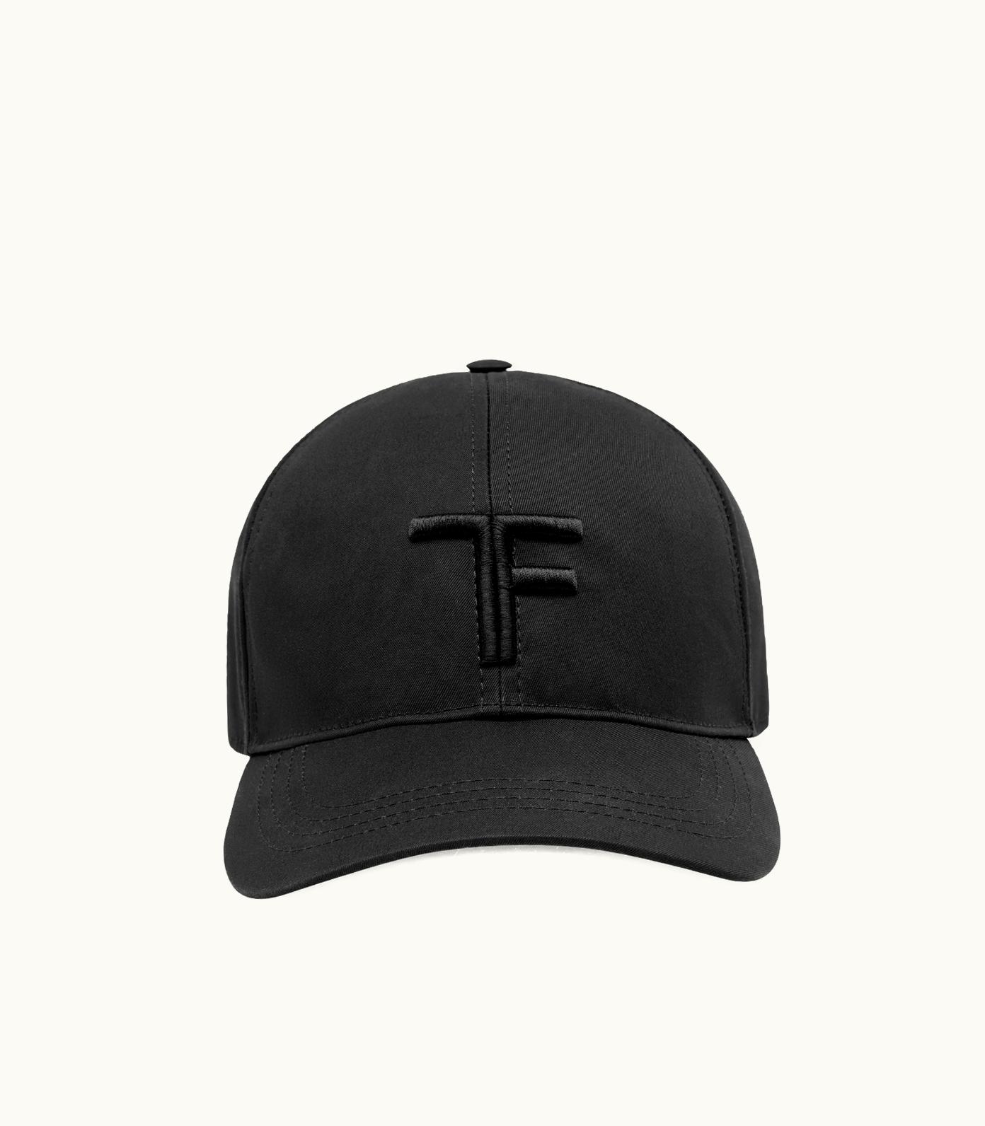 Tom Ford Tom Ford Canvas And Smooth Leather Cap
