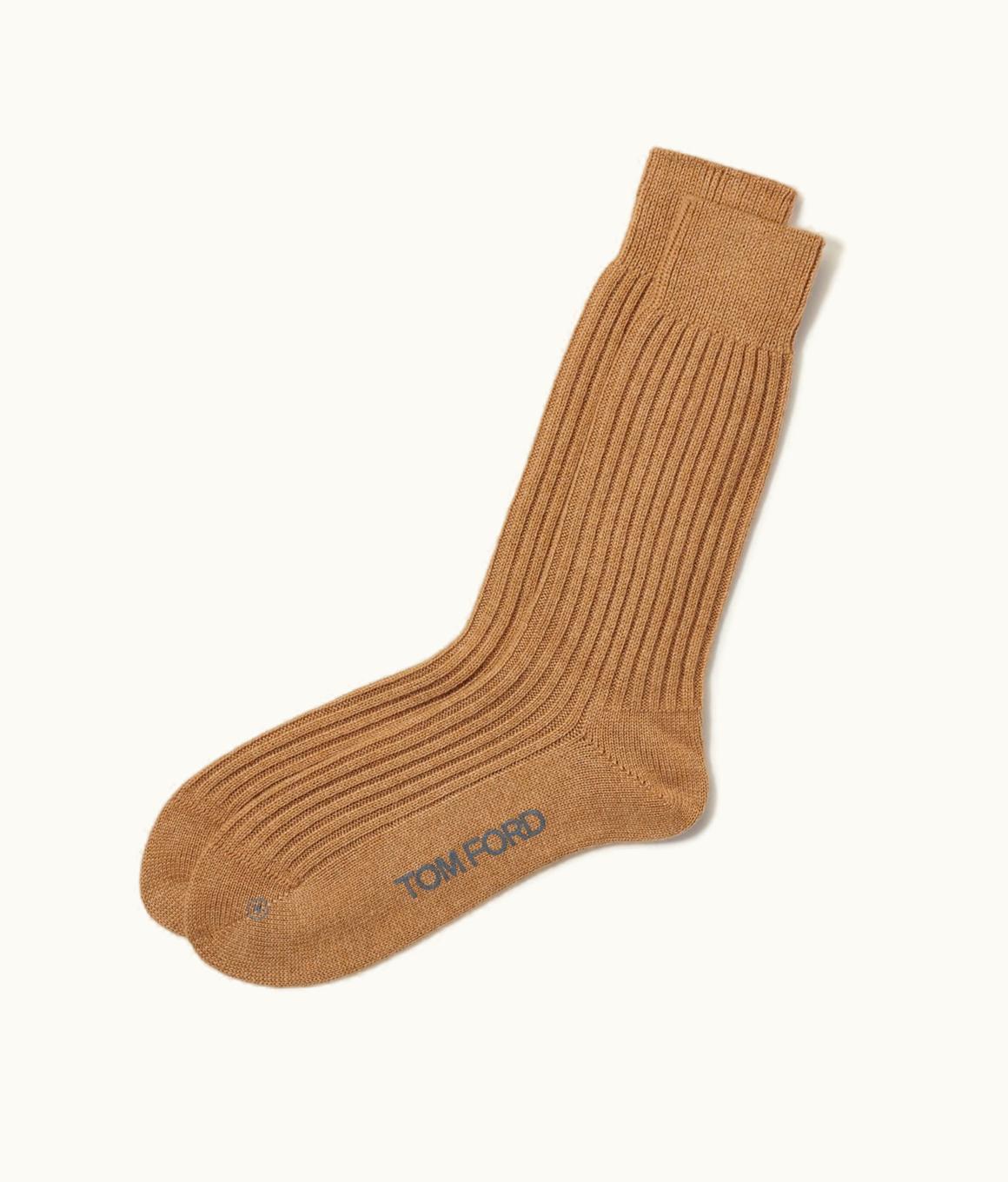 Tom Ford Tom Ford Ribbed Cashmere Long Socks 9210860168