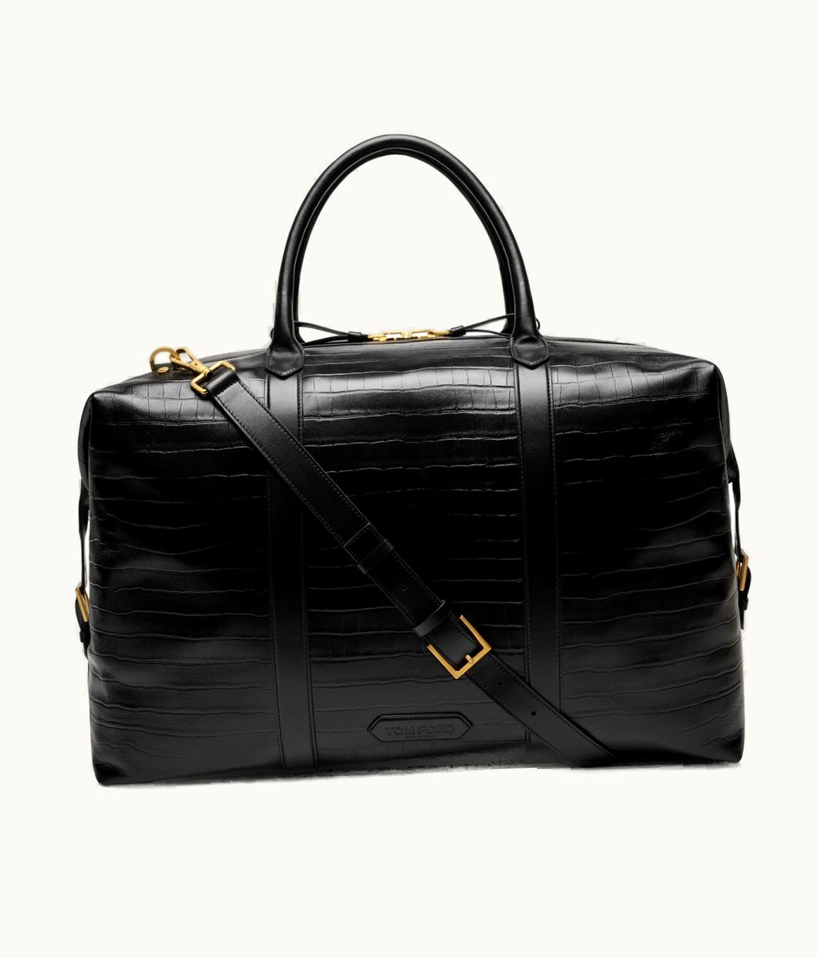 Tom Ford Tom Ford Stamped Croc Leather Giant Holdall