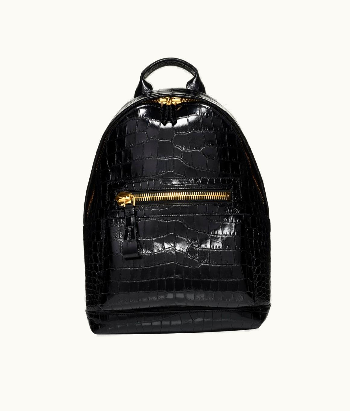 Tom Ford Tom Ford Printed Alligator Buckley Backpack