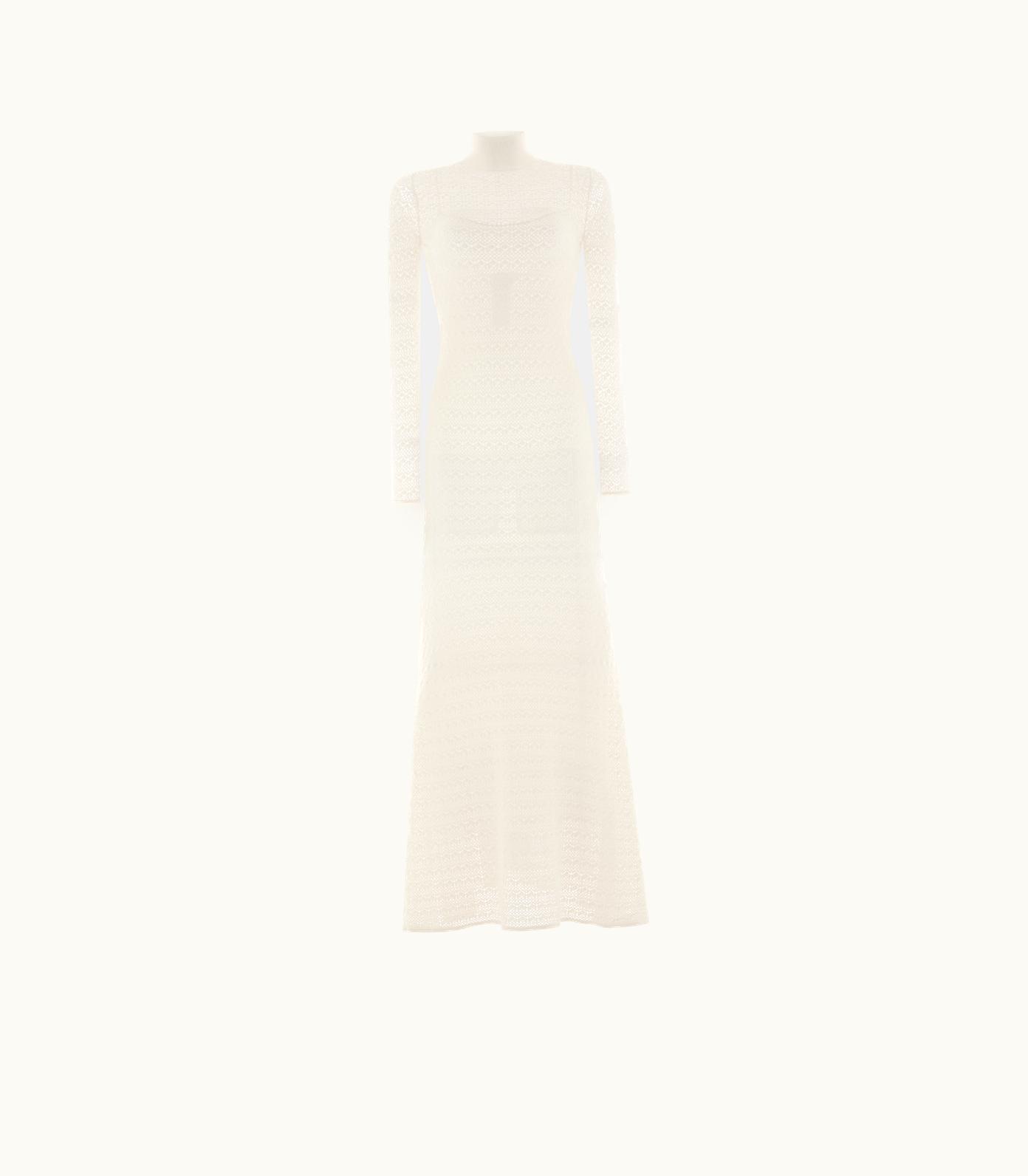 Tom Ford Tom Ford Openwork Stretch Viscose Maxi Dress
