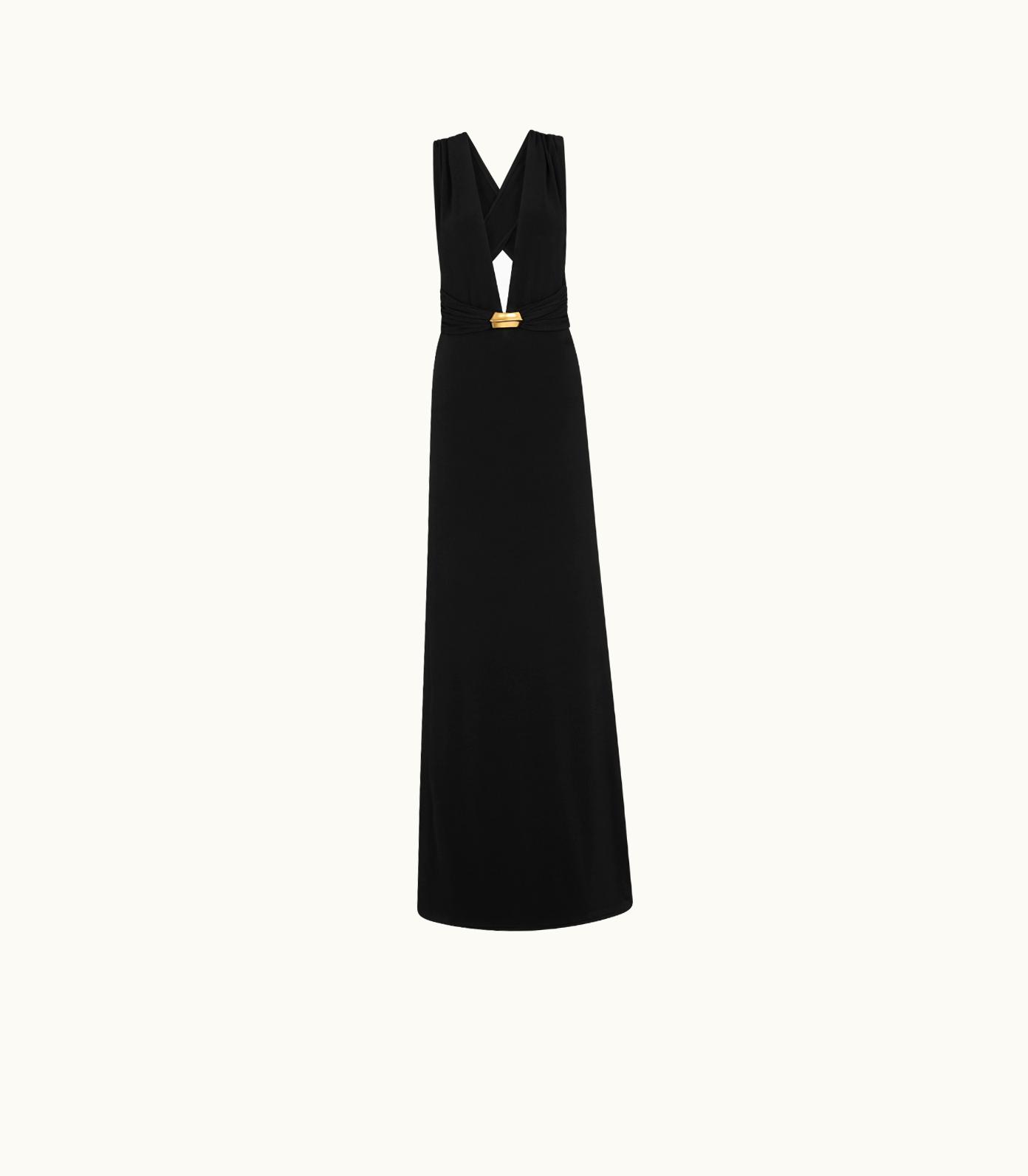 Tom Ford Tom Ford Plunging V-NECK Jersey Evening Dress