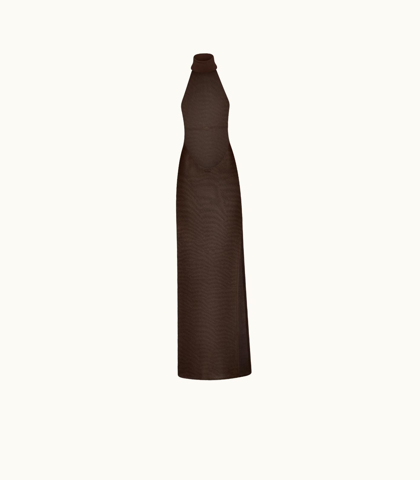 Tom Ford Tom Ford Jersey Halterneck Knit Evening Dress