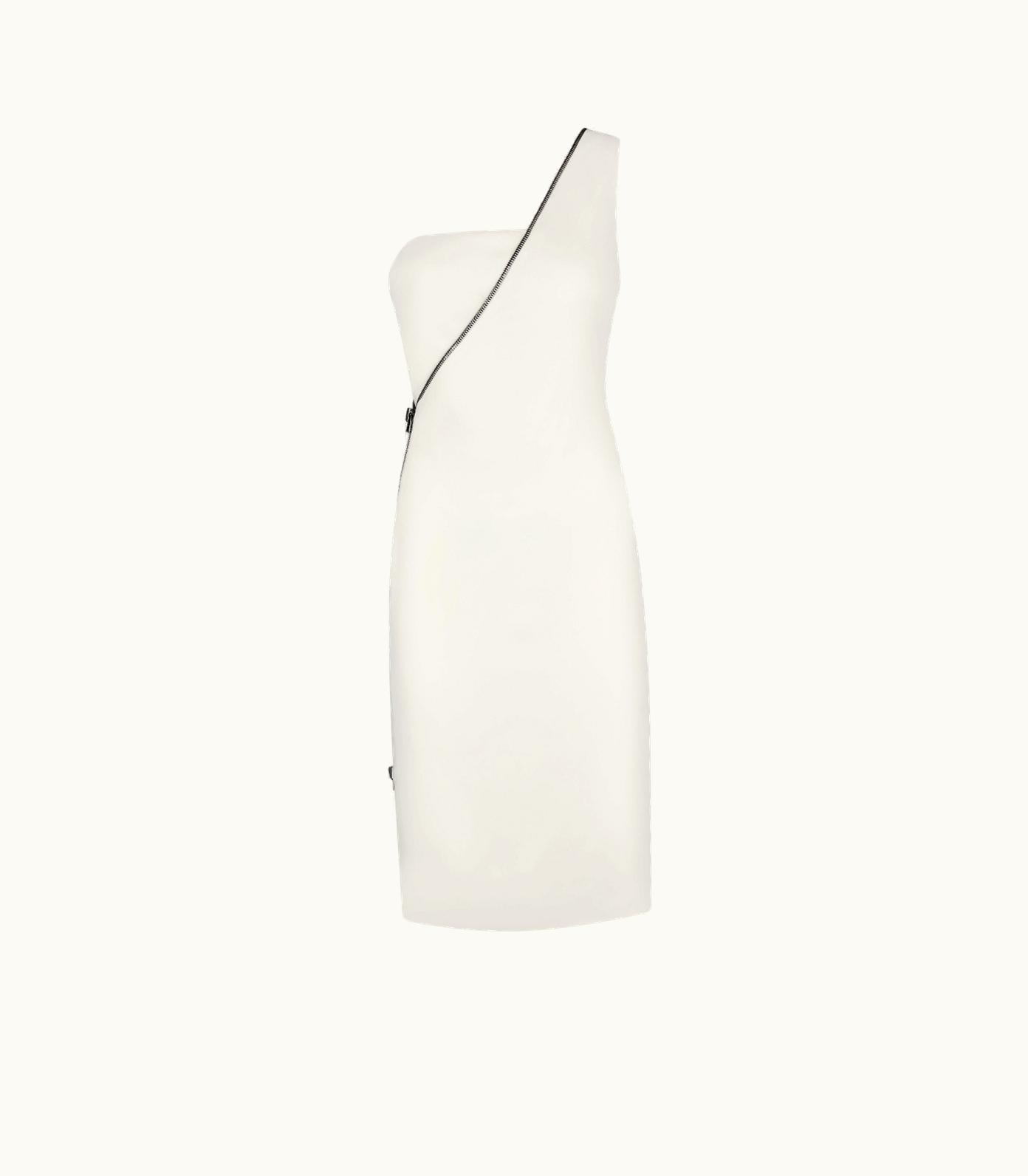 Tom Ford Tom Ford Viscose Stretch Cady One Shoulder Cocktail Dress