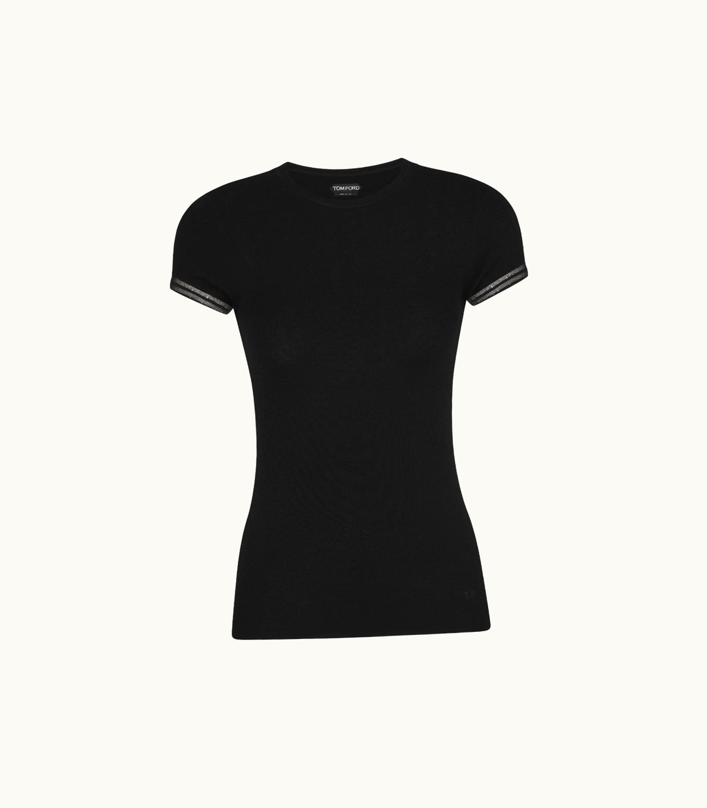 Tom Ford Tom Ford Full Needle Fine Cashmere Silk Knit T-SHIRT