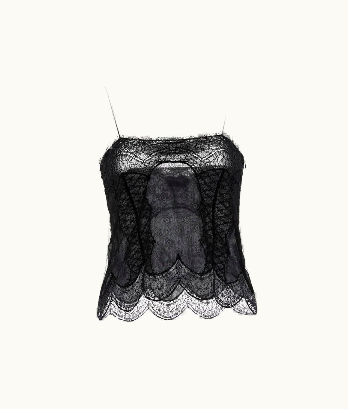 Tom Ford Tom Ford Microdesign Tattoo Lace Top