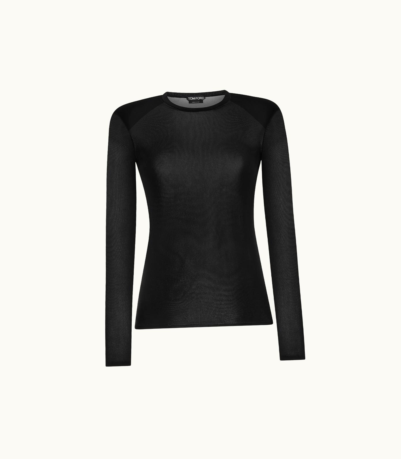 Tom Ford Tom Ford Slinky Viscose Jersey Knit Top
