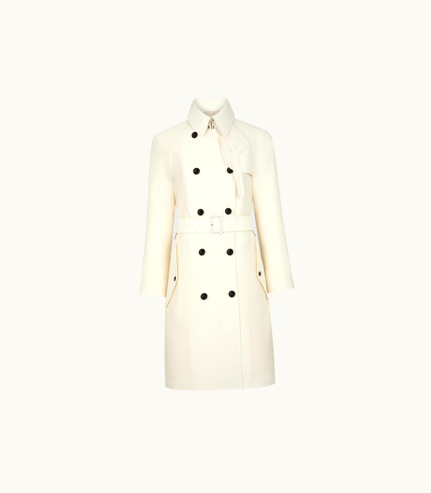 Tom Ford Tom Ford Wool And Silk Blend Twill Trench Coat