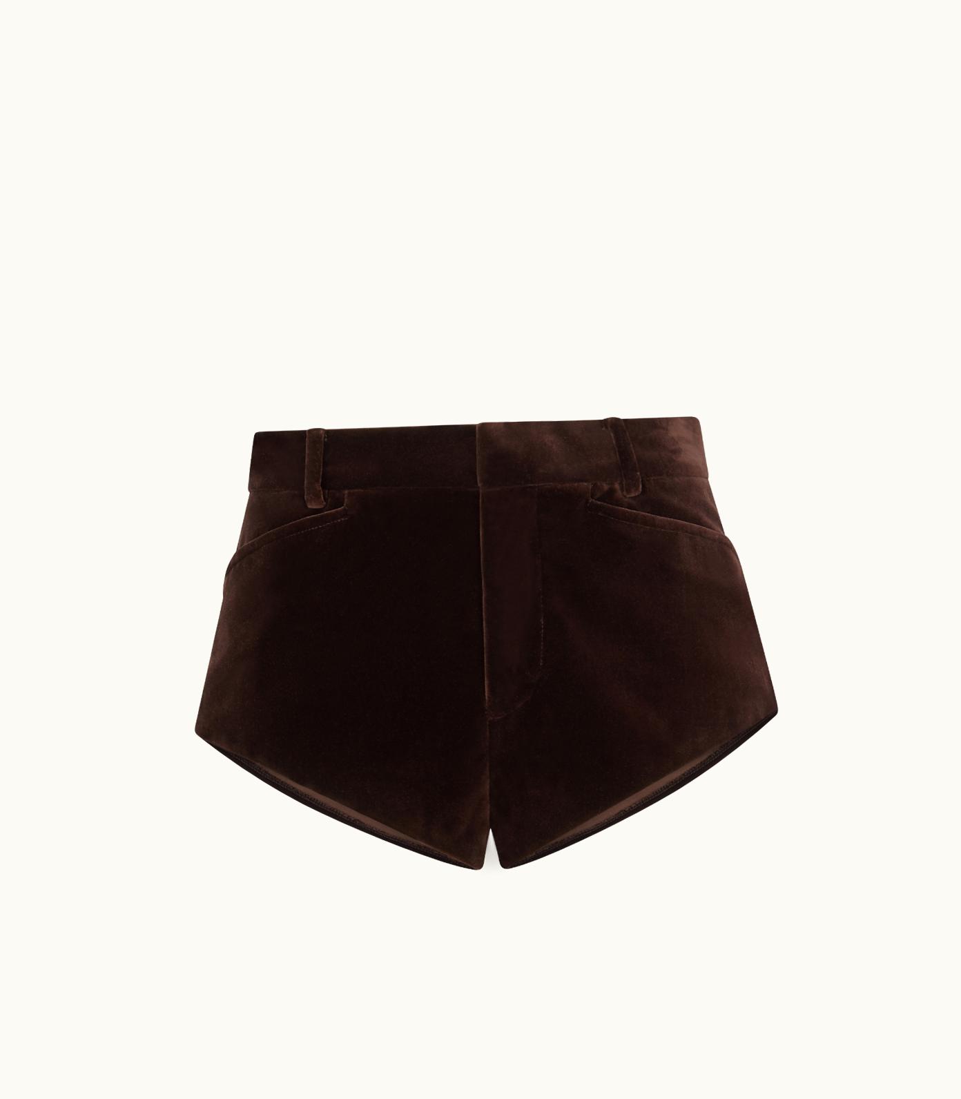 Tom Ford Tom Ford Cotton Velvet Mini Shorts