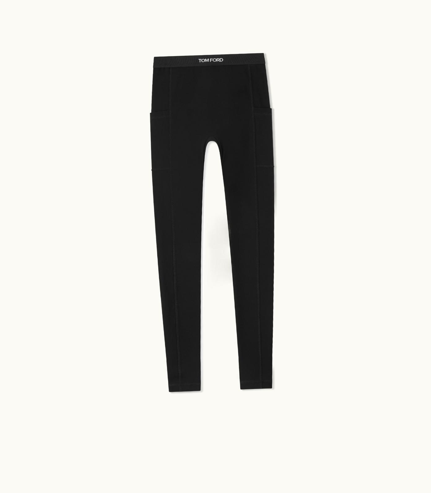 Tom Ford Tom Ford Stretch Viscose Leggings With Side Pockets
