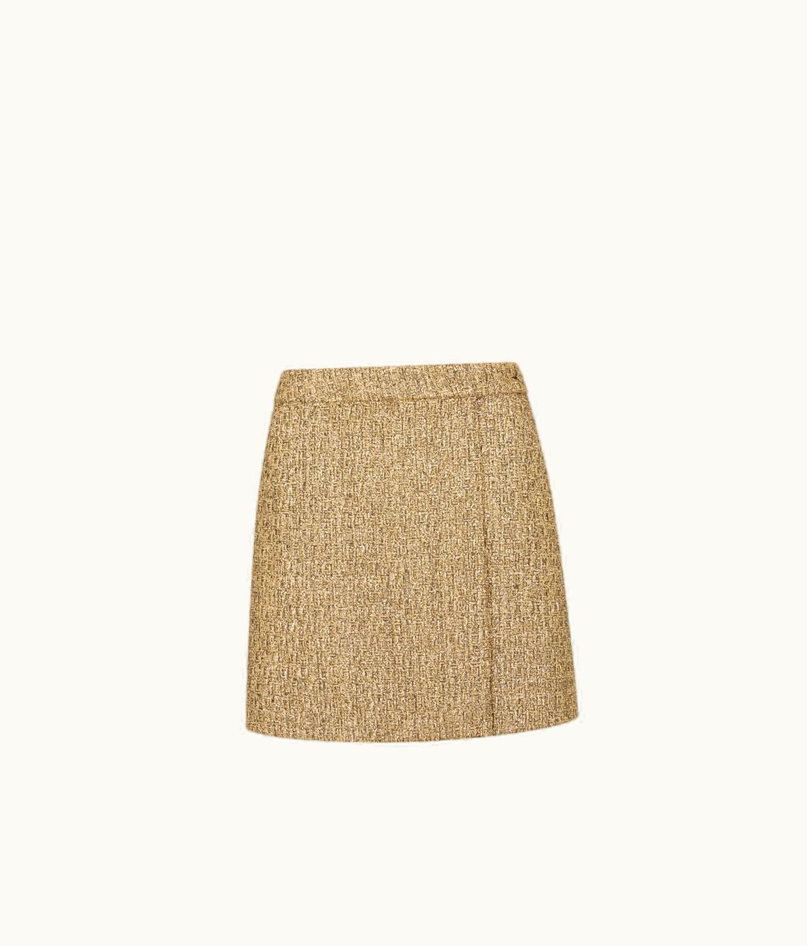 Tom Ford Tom Ford Wool Blend Tweed Mini Skirt