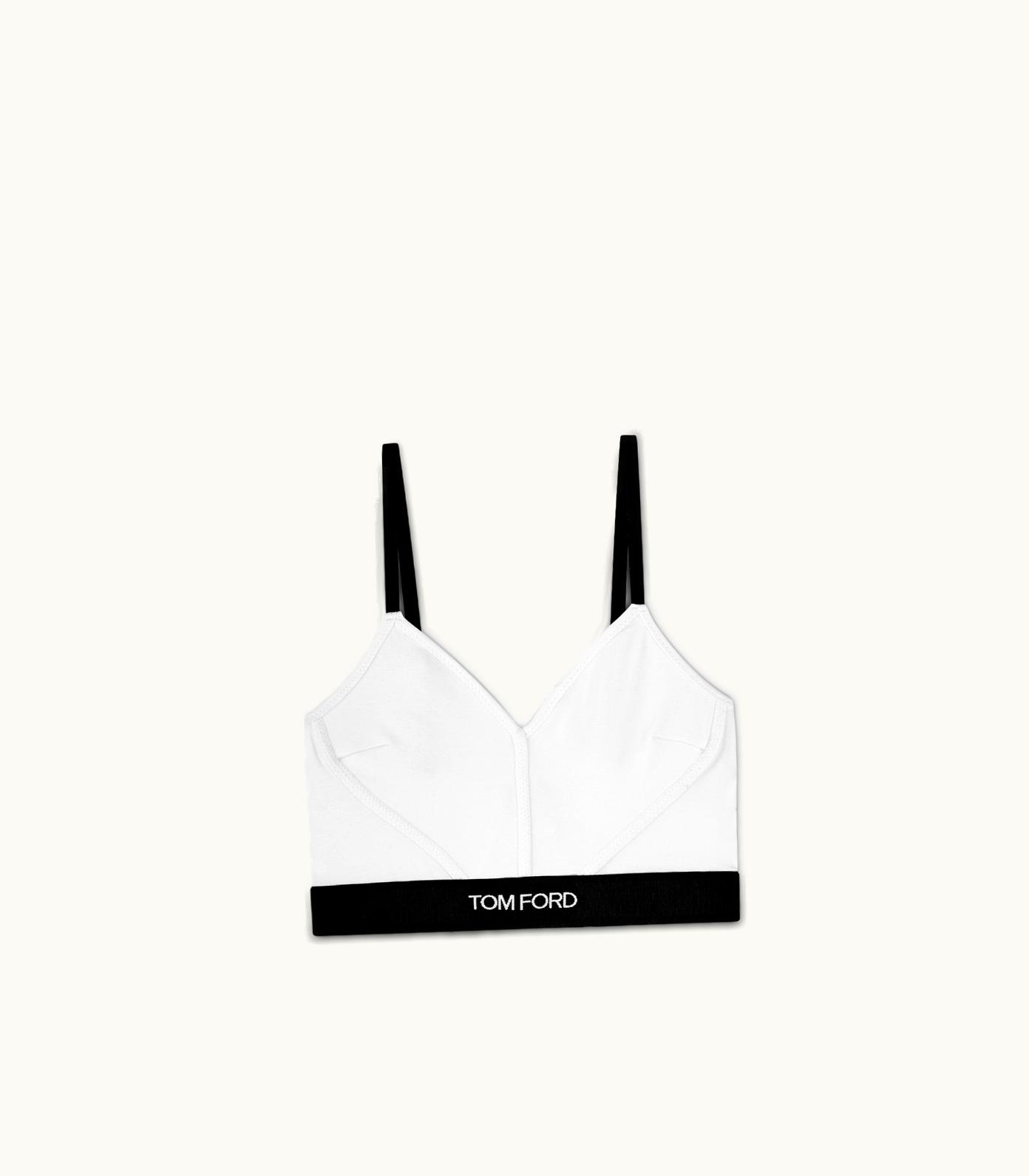 Tom Ford Tom Ford Modal Signature V-Neck Top Black