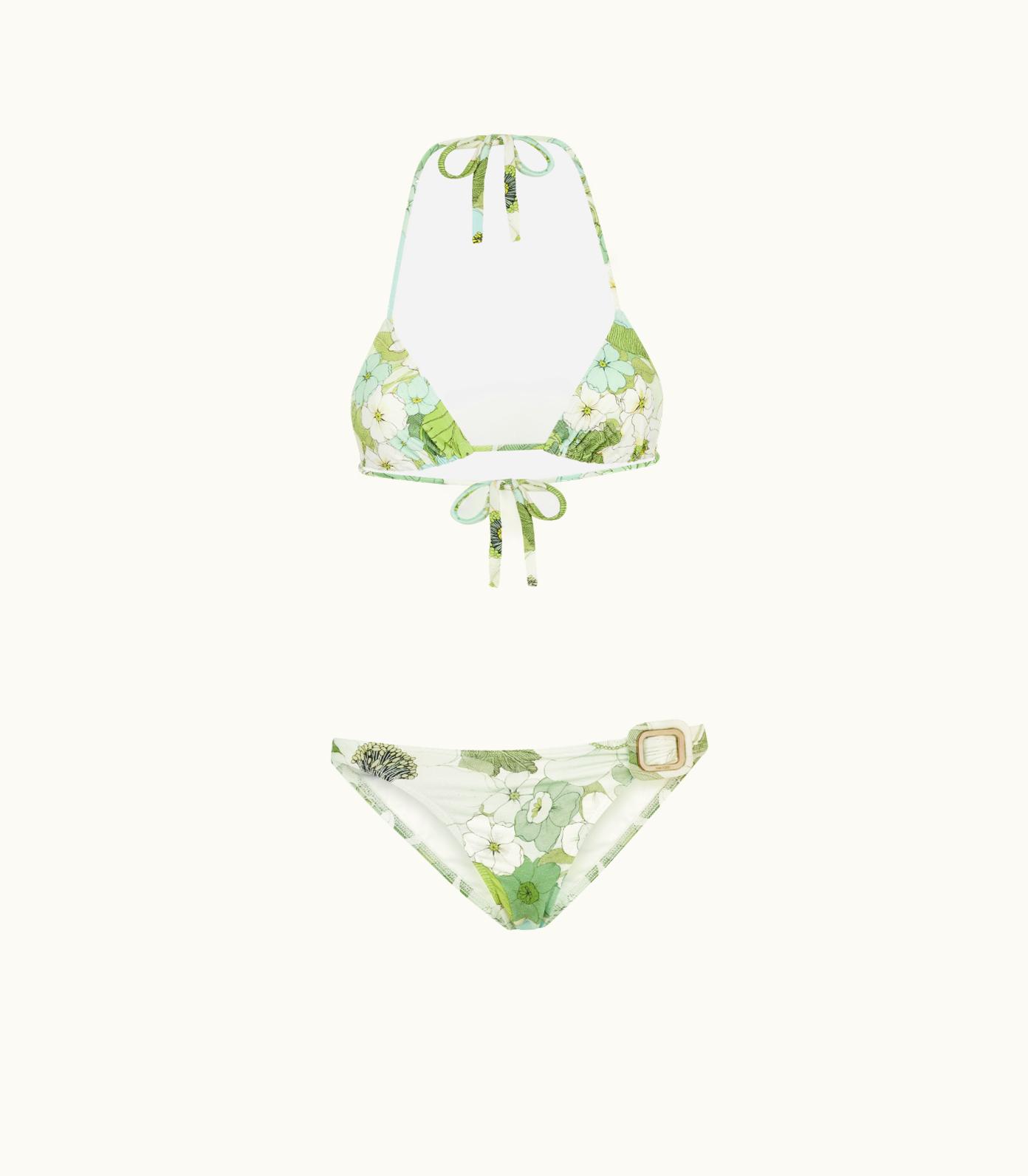Tom Ford Tom Ford Painted Floral Printed Swim Crepe Bikini