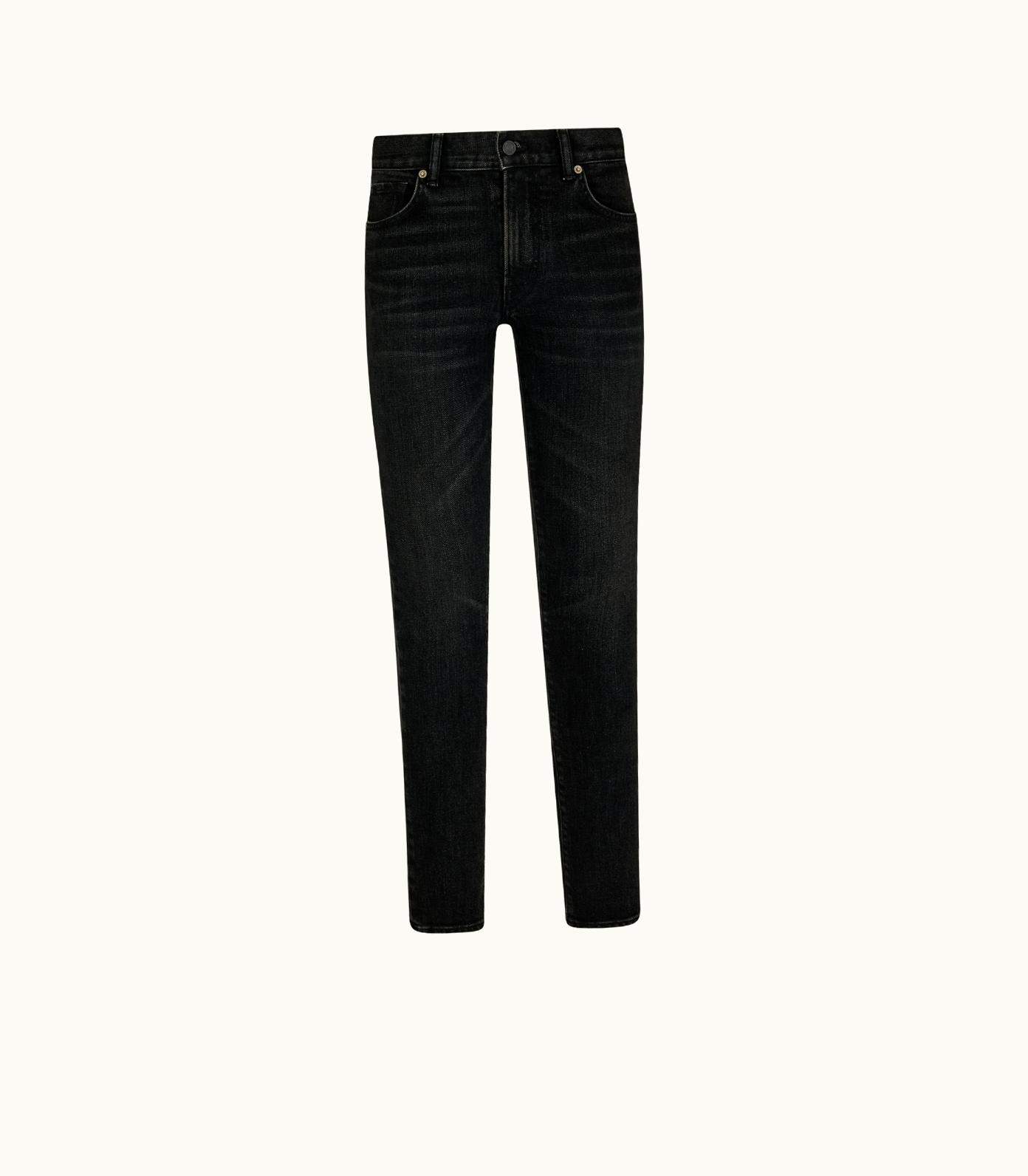 Tom Ford Tom Ford Distressed Stretch Denim Skinny Jeans
