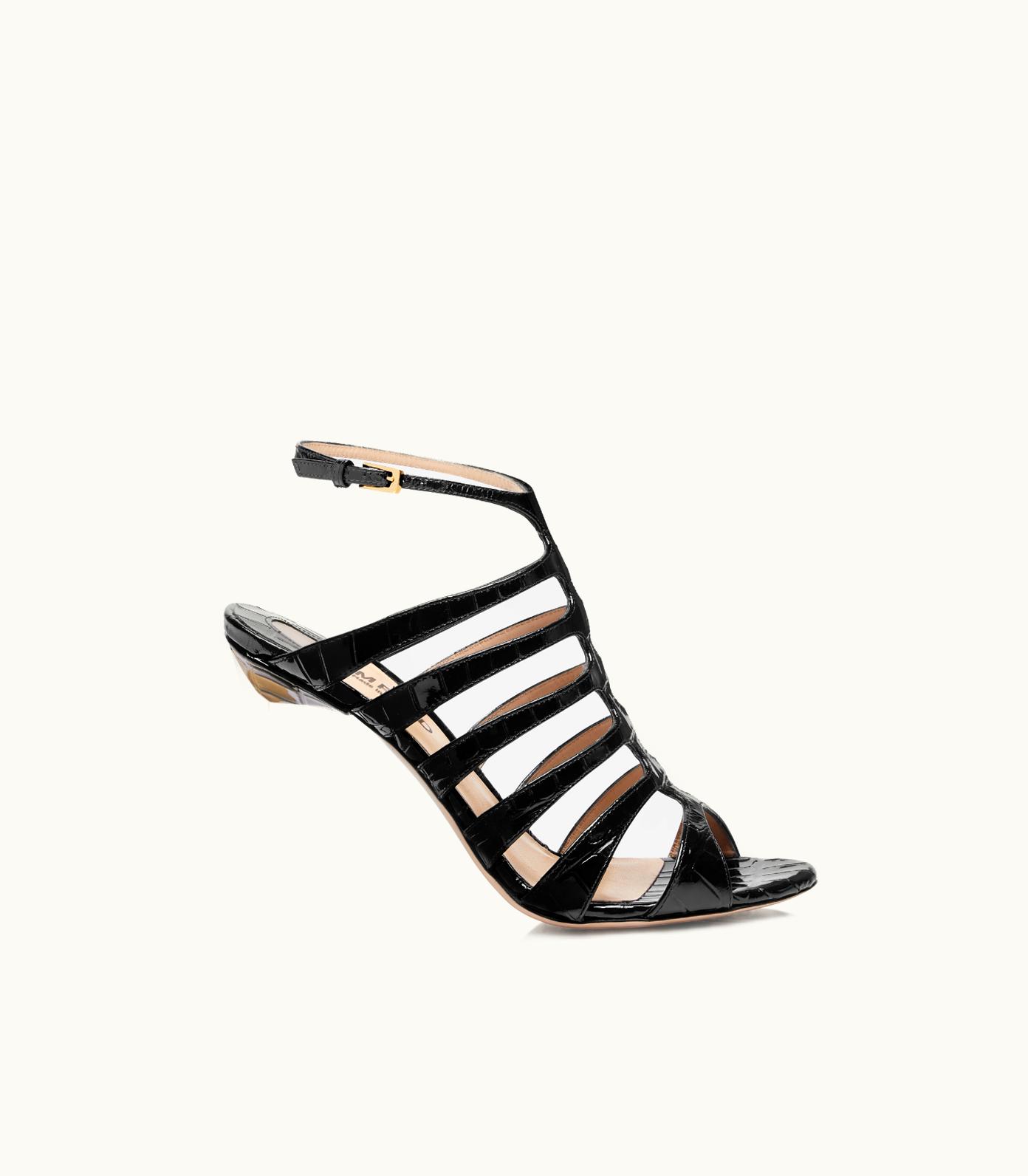 Tom Ford Tom Ford 105mm Stiletto Sandal in Nude Goat Skin