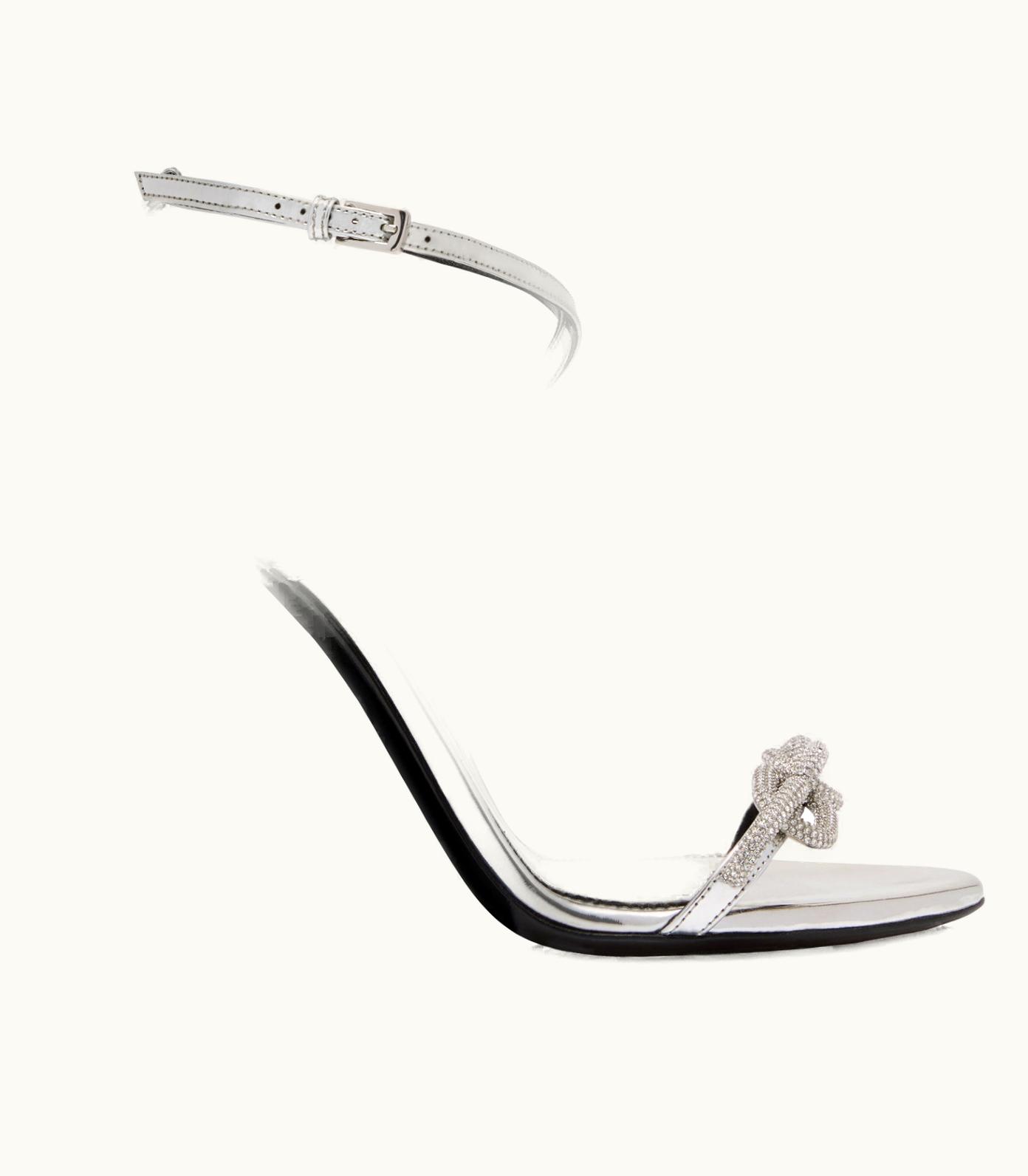 Tom Ford Tom Ford Mirror Leather Chain Sandal