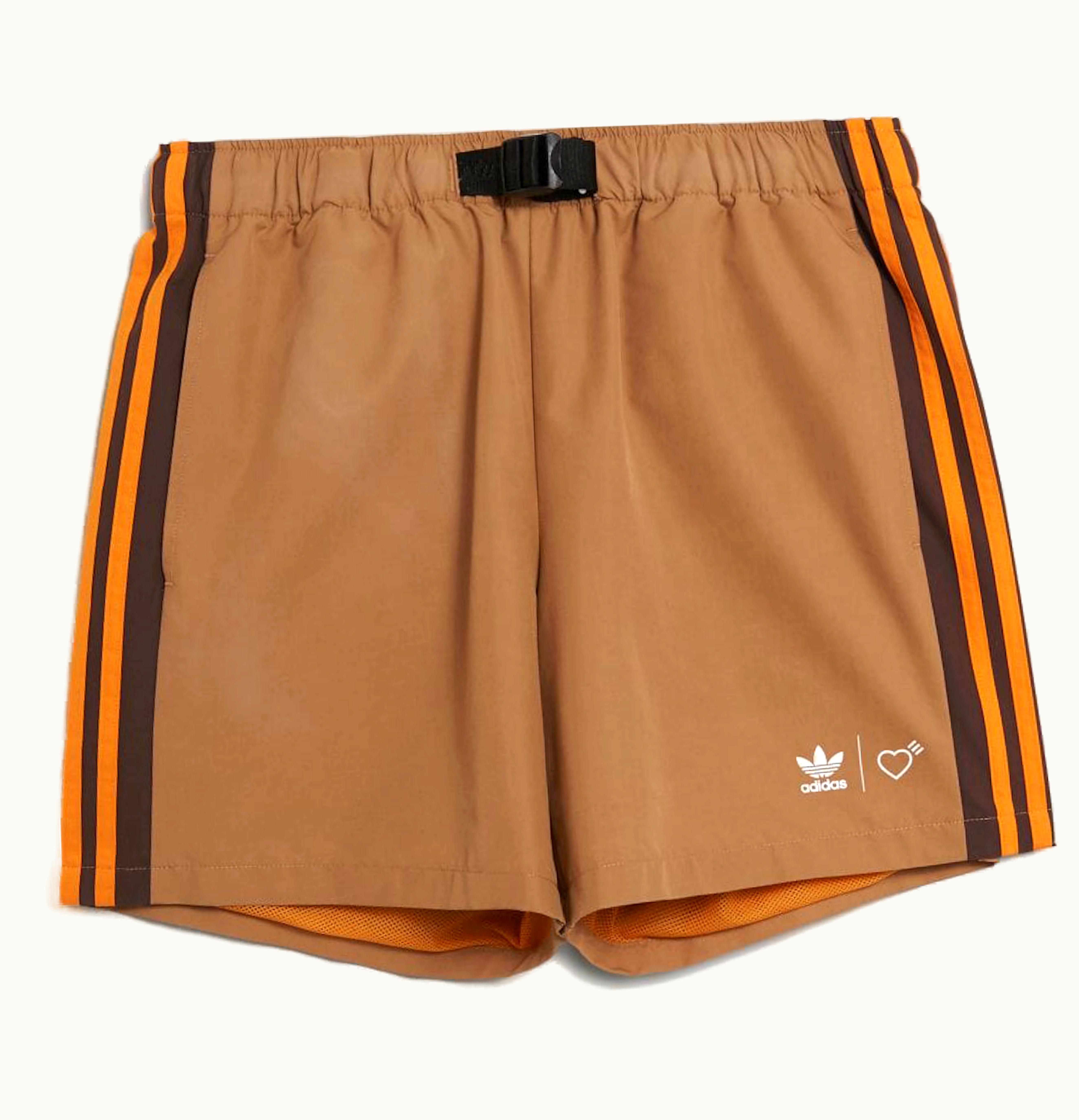 Adidas adidas x Human Made Wind Shorts Brown