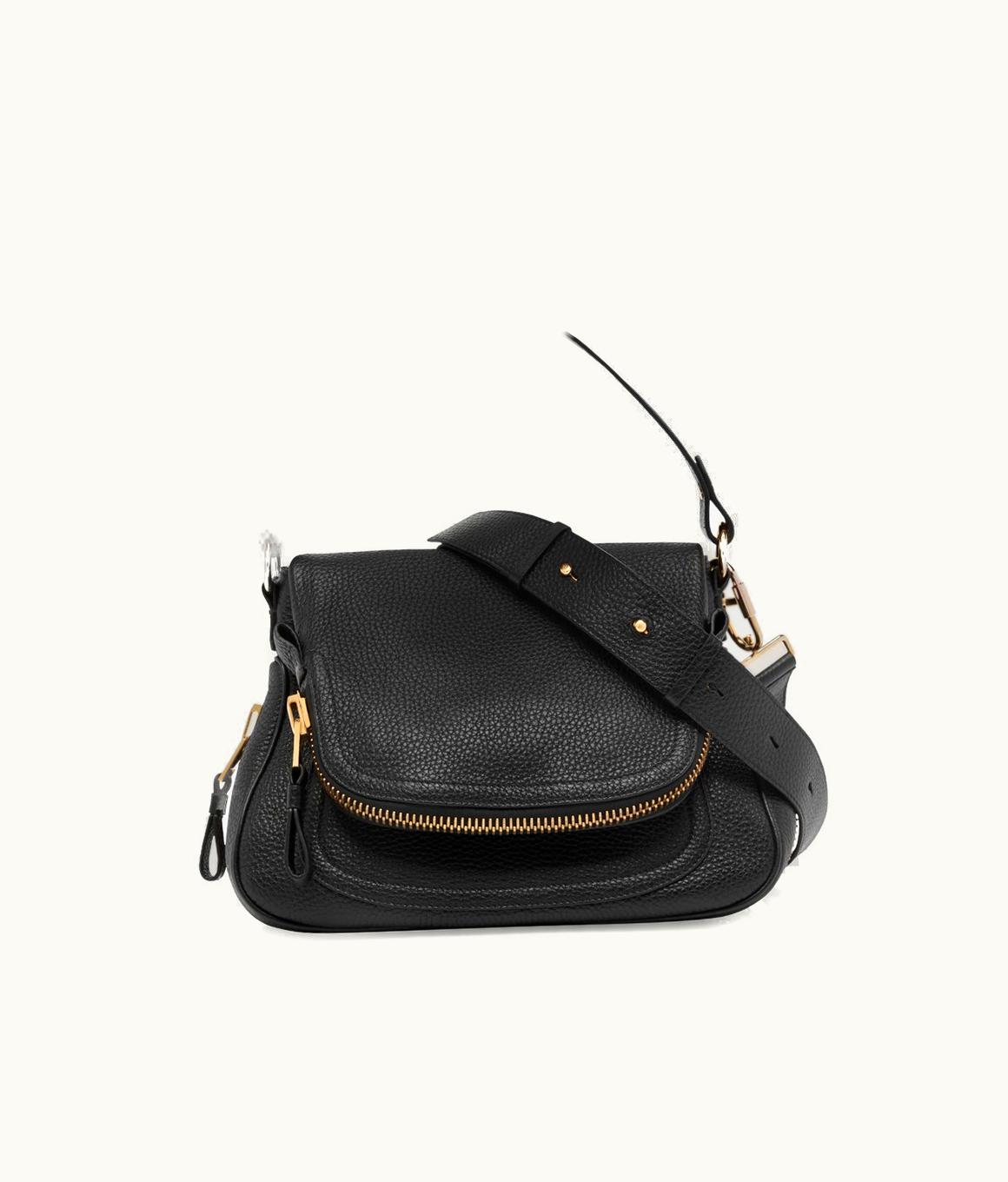 Tom Ford Tom Ford Jennifer Medium Double Strap Crossbody Bag Black