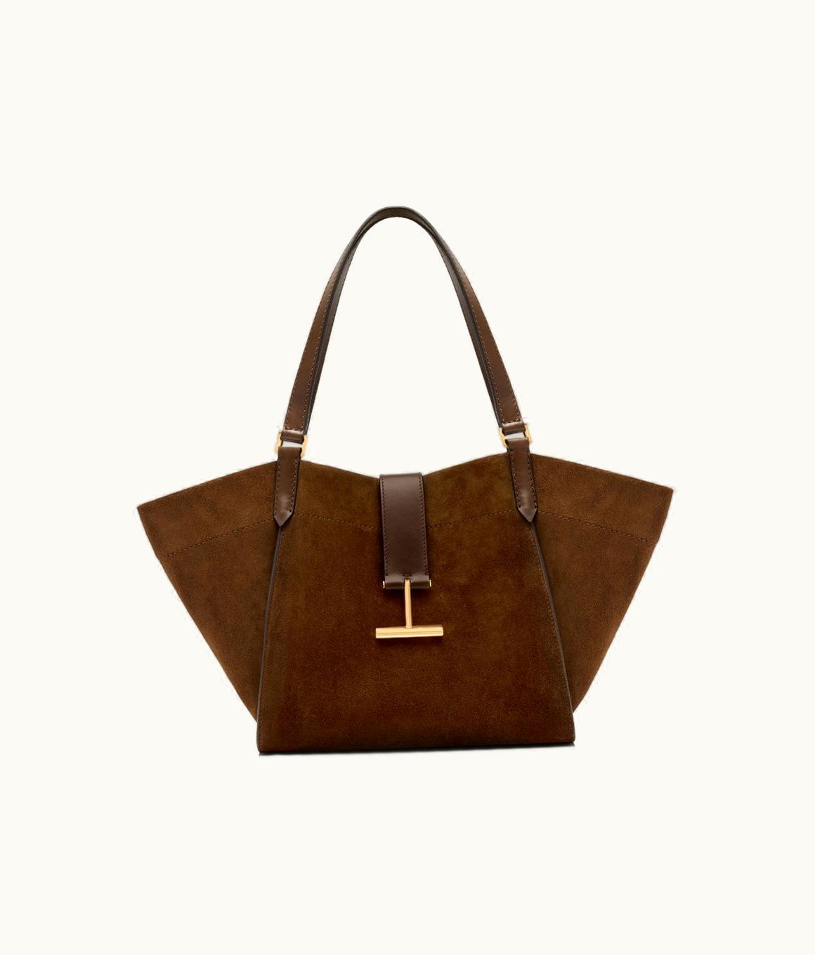 Tom Ford Tom Ford Suede And Leather Tara Medium Tote