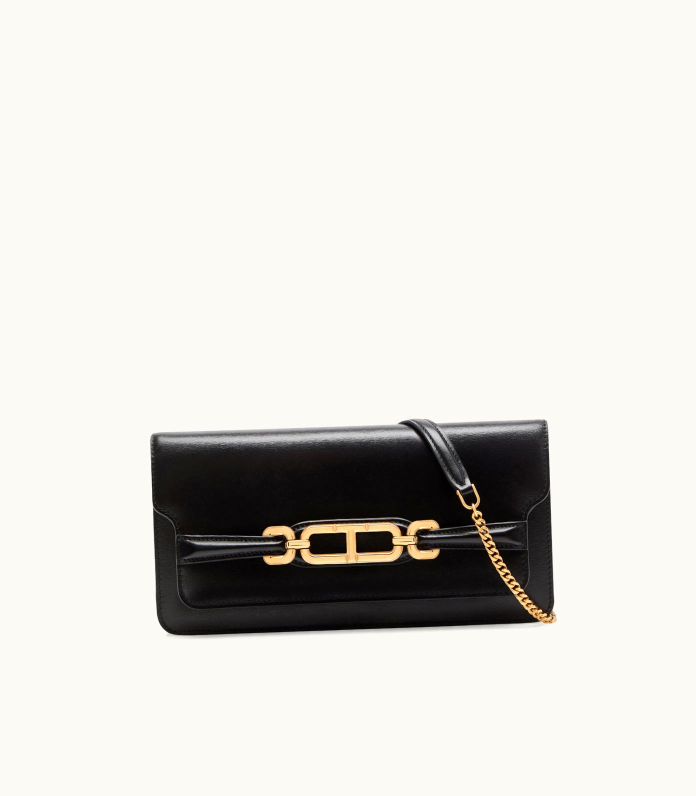 Tom Ford Tom Ford PALMELLATO-EFFECT Leather Whitney E / W Shoulder Bag