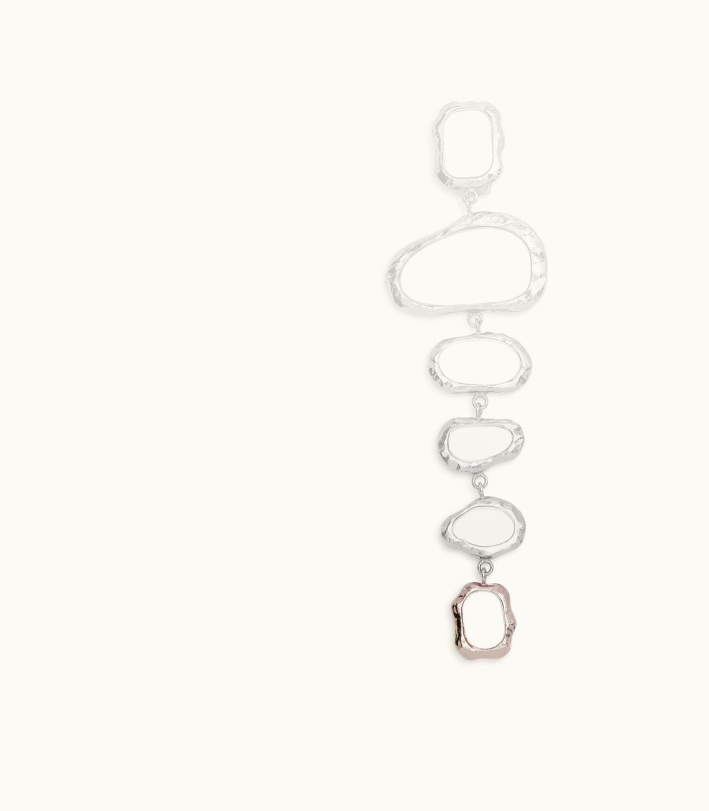 Tom Ford Tom Ford Brass And Plexiglass Mirror Earrings