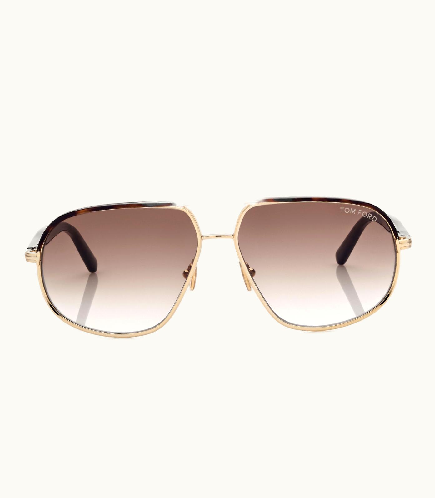 Tom Ford Tom Ford Maxwell Aviator Sunglasses Black