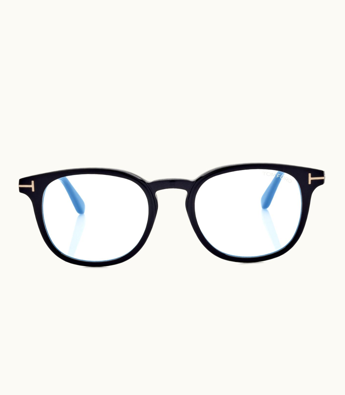 Tom Ford Tom Ford Blue Block Round Opticals FT5819-B