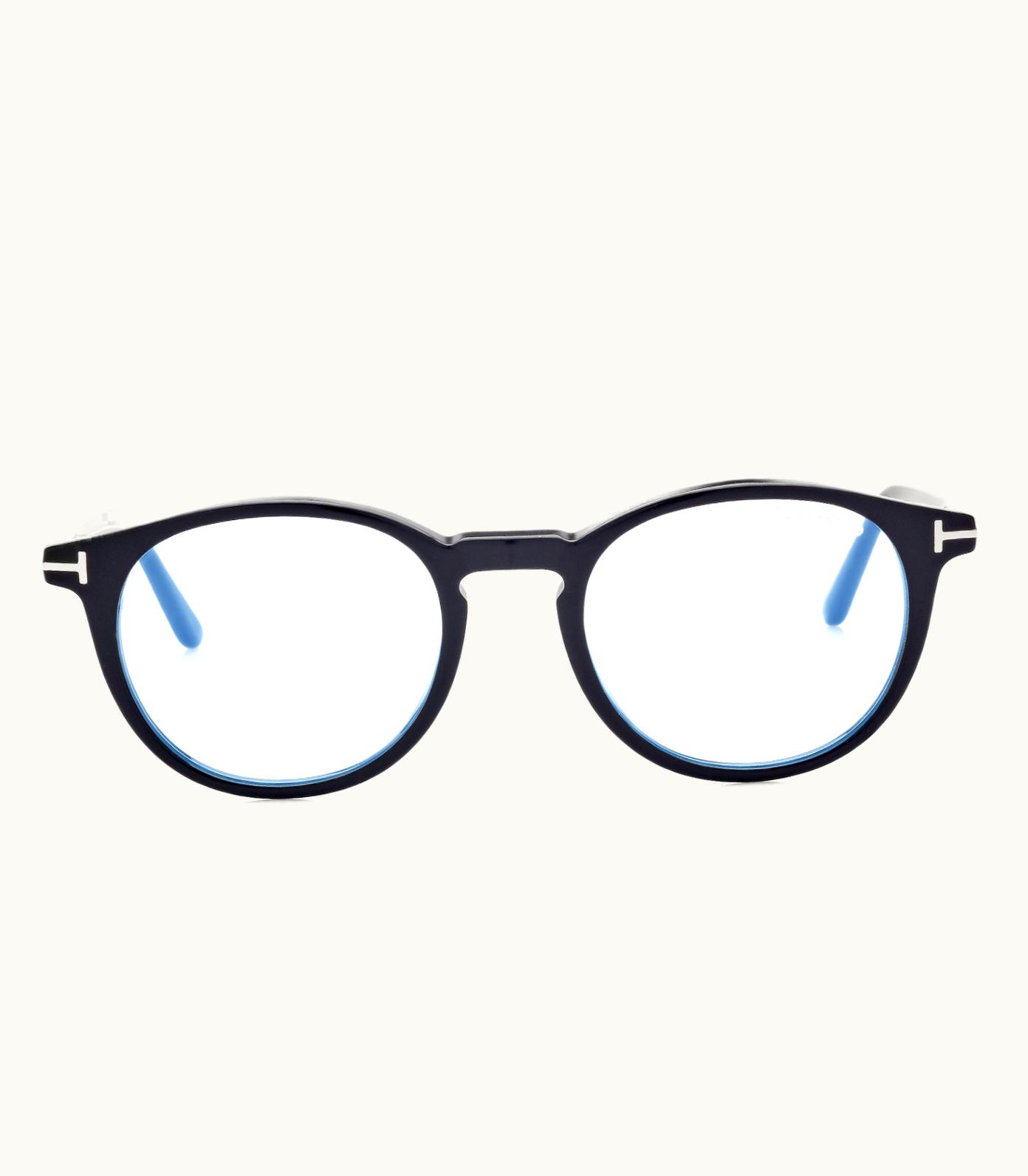 Tom Ford Tom Ford Blue Block Round Opticals Clip On Sun