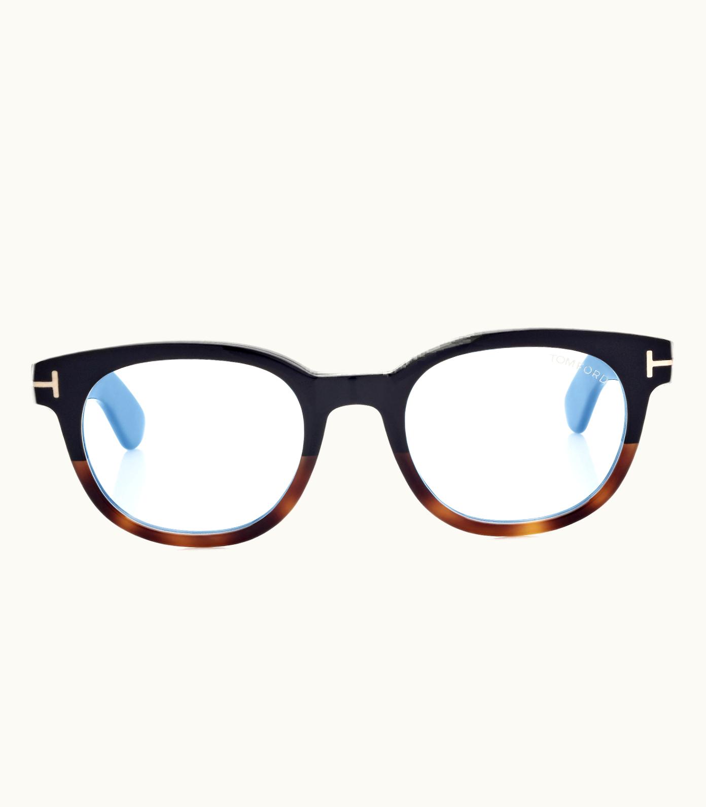 Tom Ford Tom Ford Blue Block Round Opticals FT5807-B