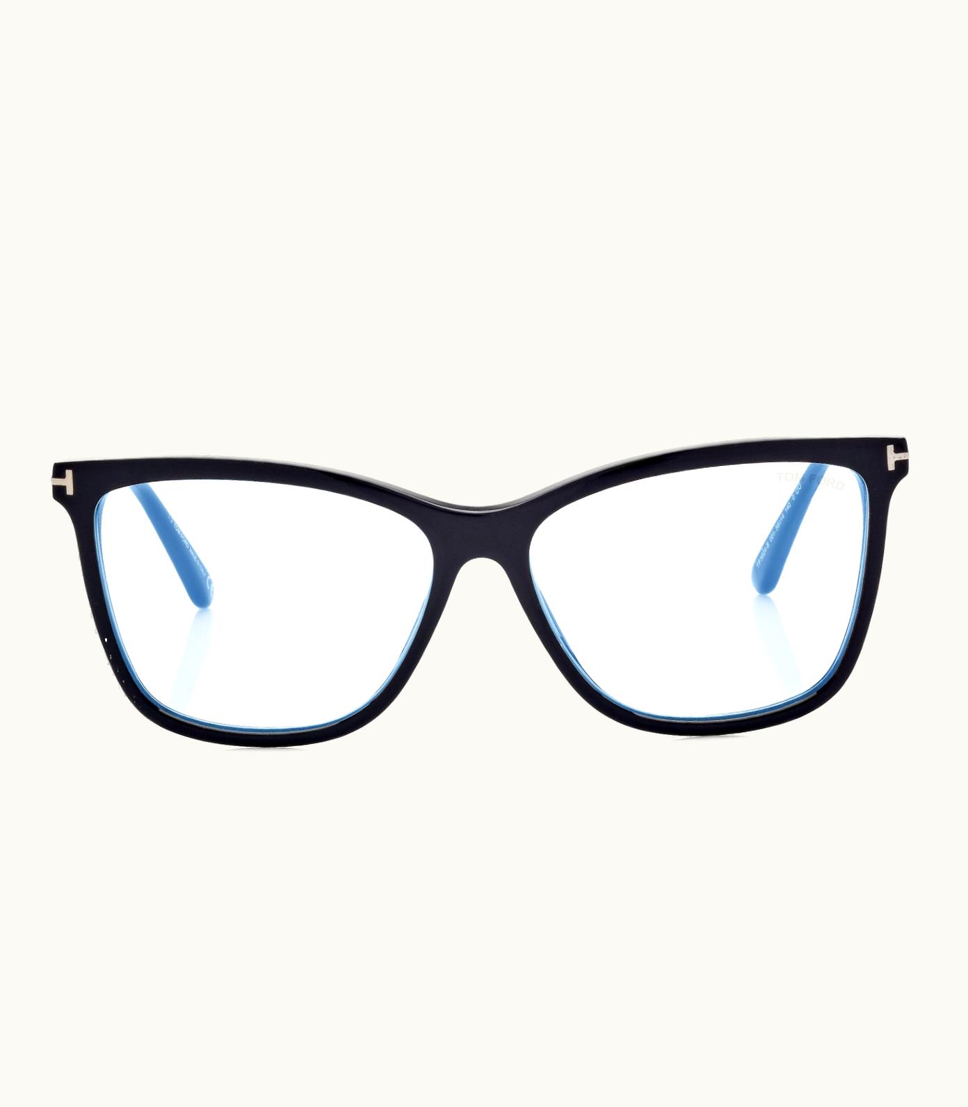 Tom Ford Tom Ford Blue Block Soft Cat Eye Opticals Clip On Sun