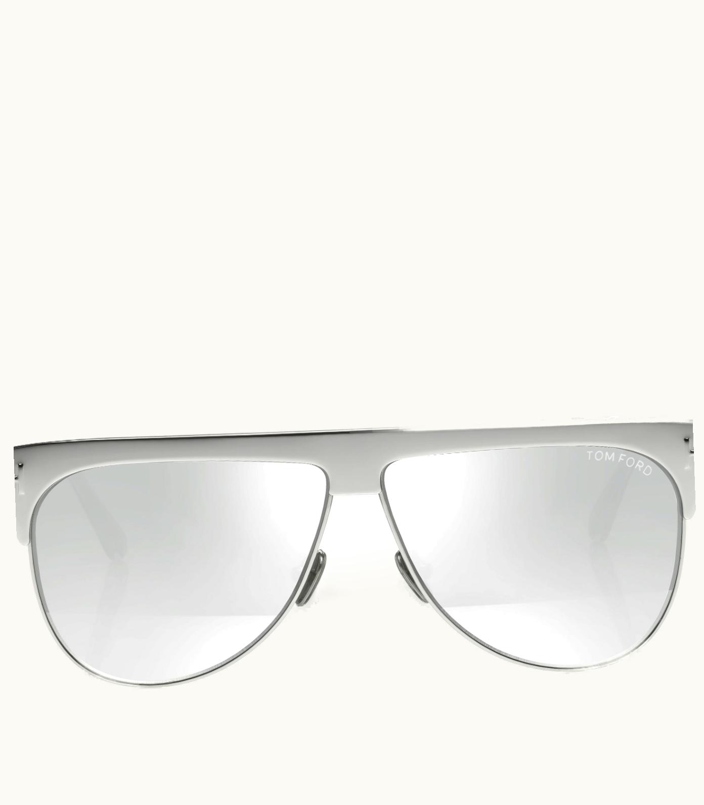 Tom Ford Tom Ford Winter Gold Plated Aviator Sunglasses Yellow Gold