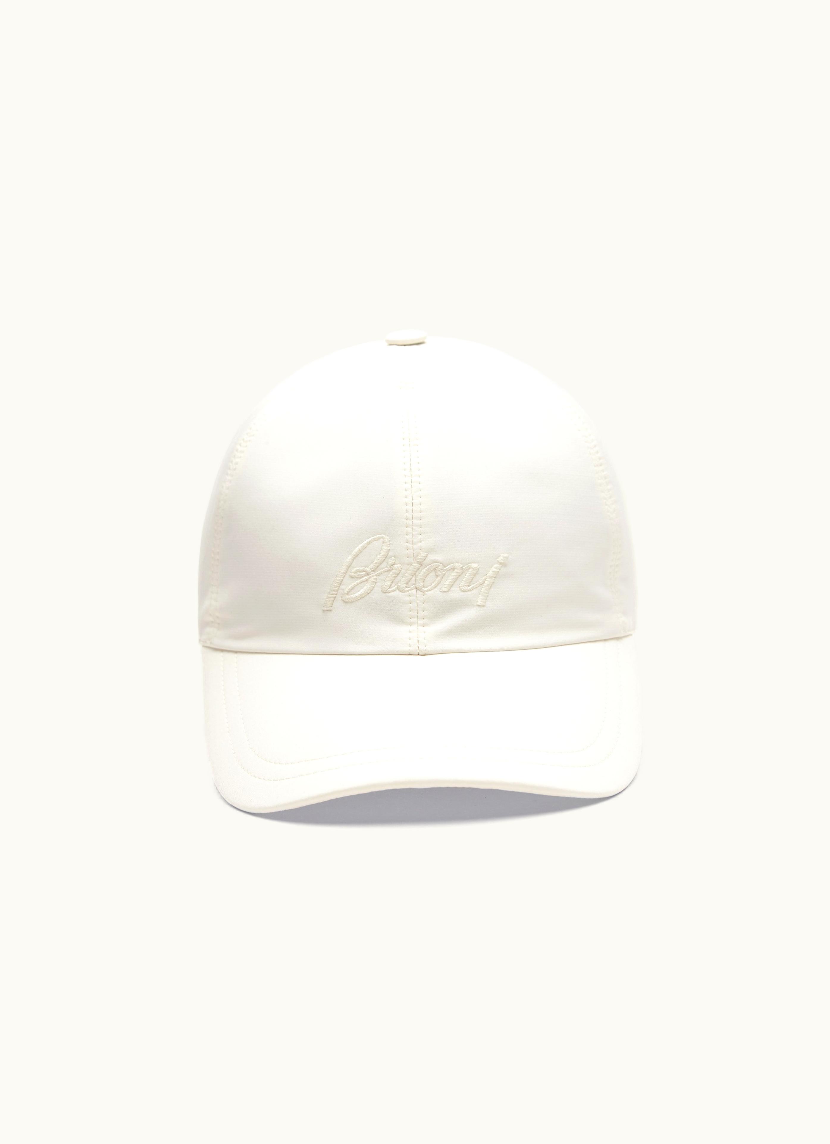 Brioni Brioni Ivory White Performa Baseball Hat 813341563
