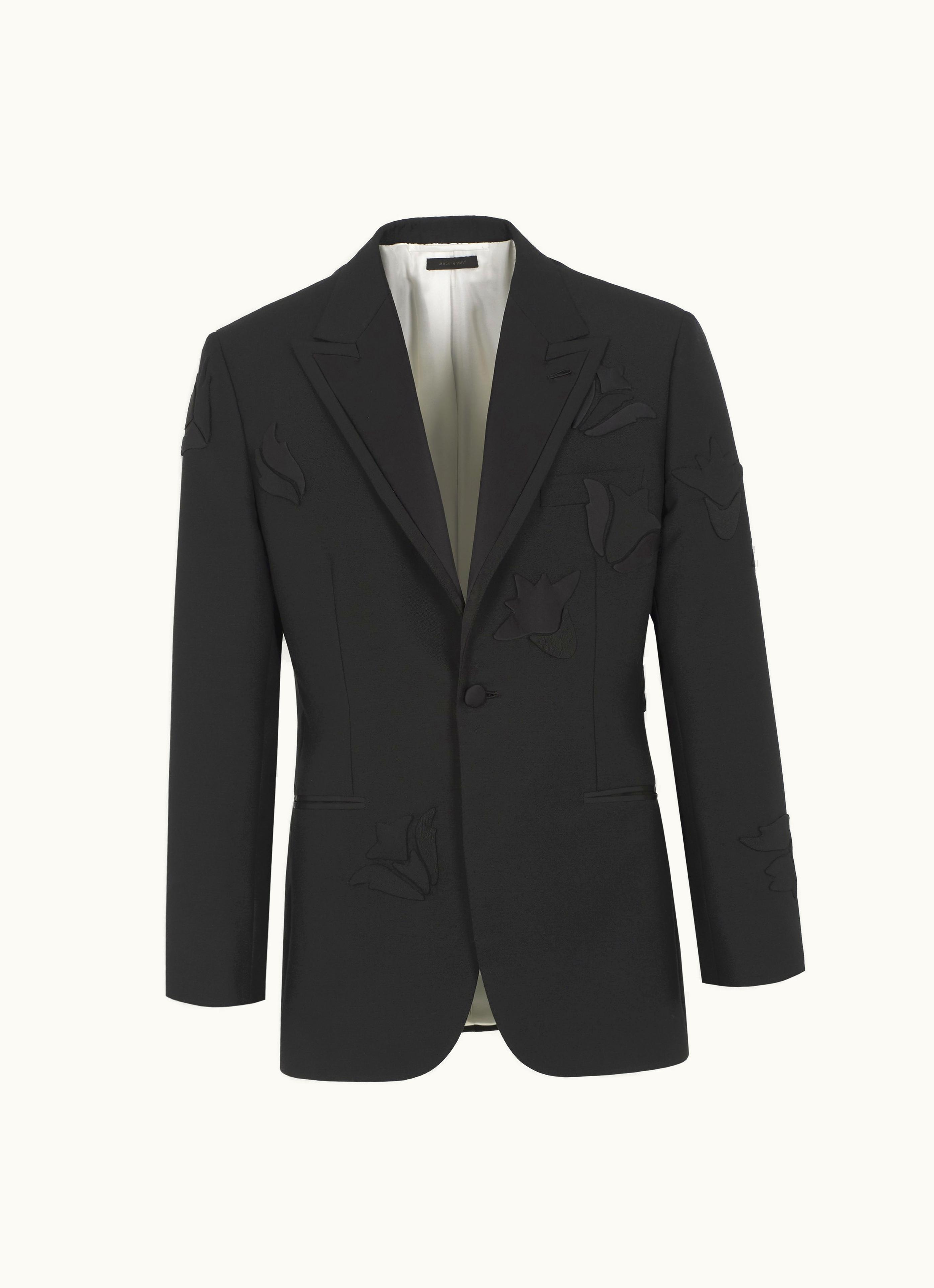 Brioni Brioni Black Cashmere, Wool And Mohair Narciso Tuxedo Jacket