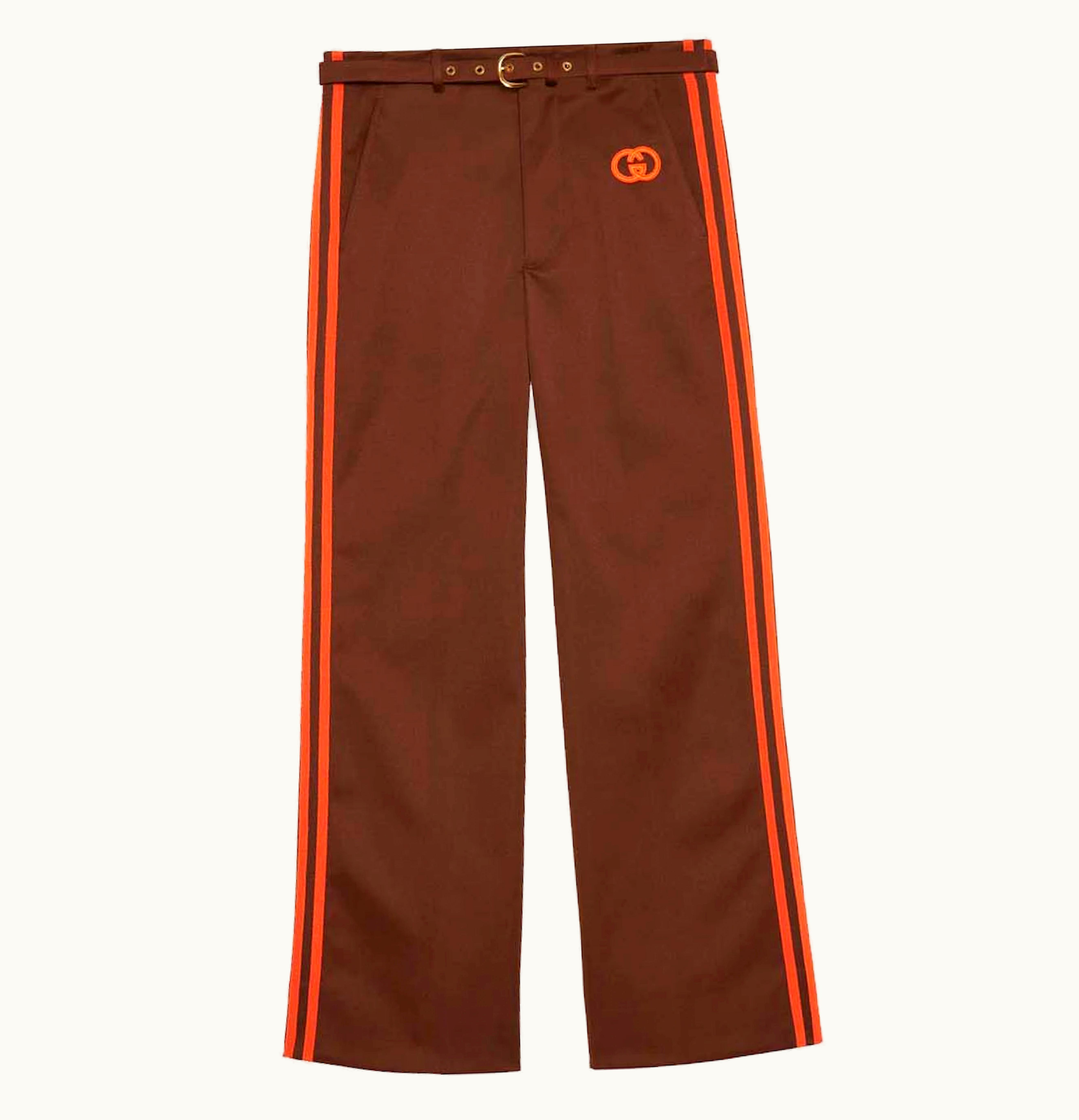 Gucci Gucci x adidas Jersey Pant Dark Brown