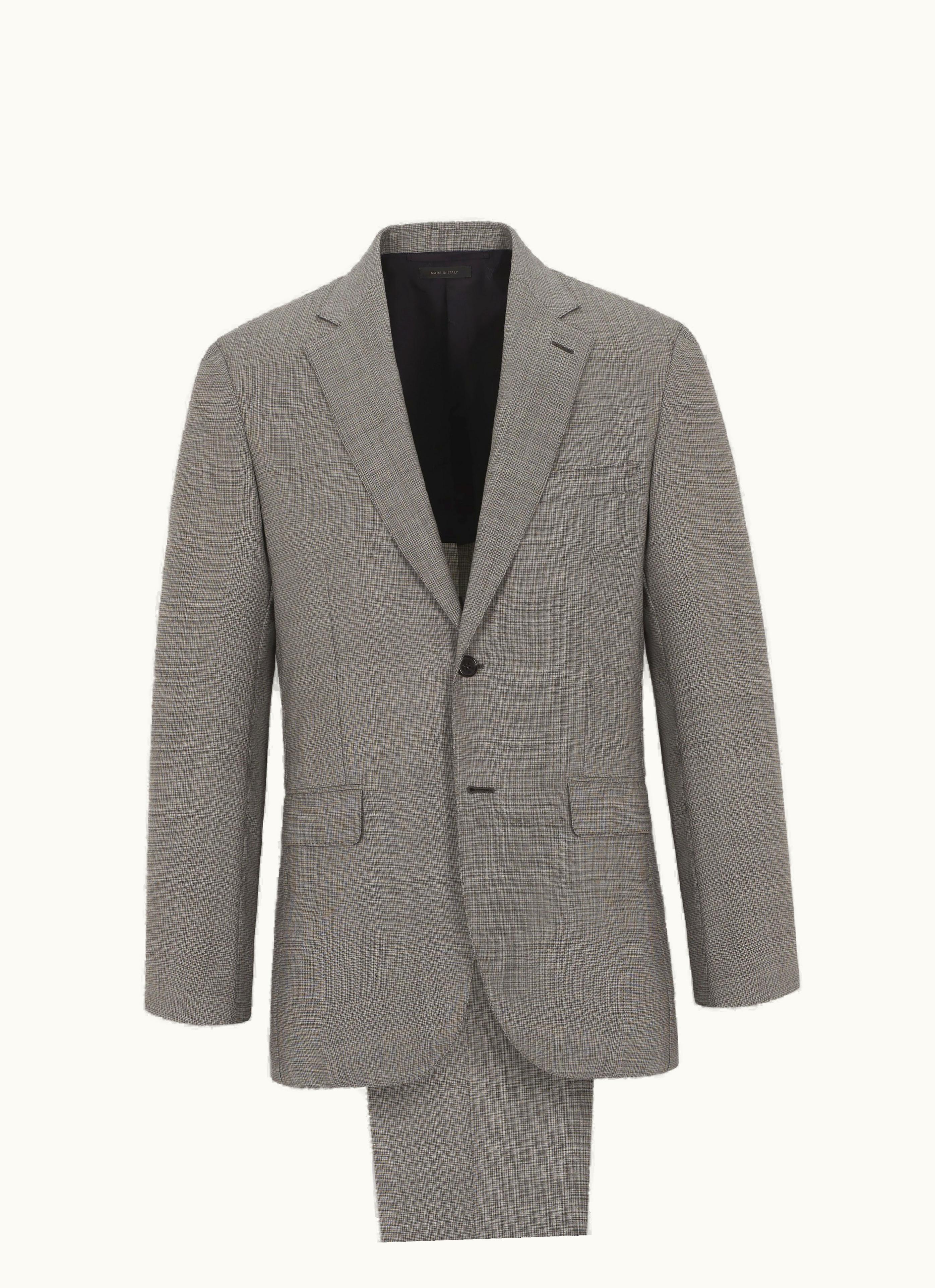 Brioni Brioni Grey Wool Journey Suit